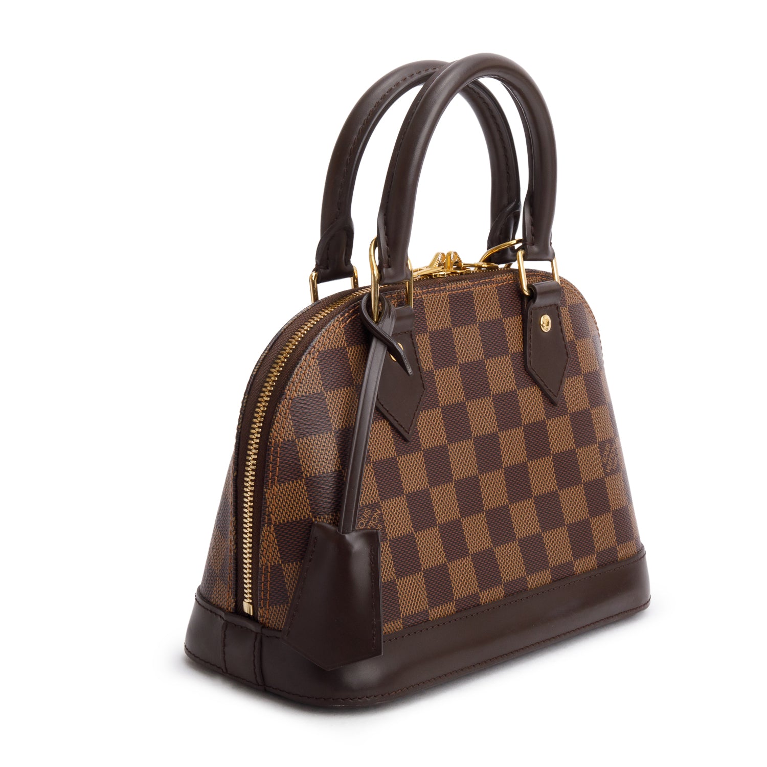 Louis Vuitton Damier Ebene Alma BB w/ Box & Strap