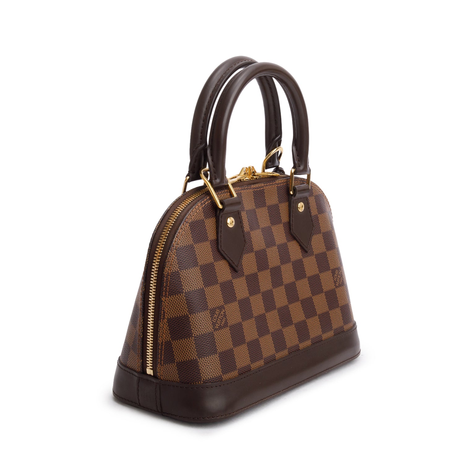 Louis Vuitton Damier Ebene Alma BB w/ Box & Strap