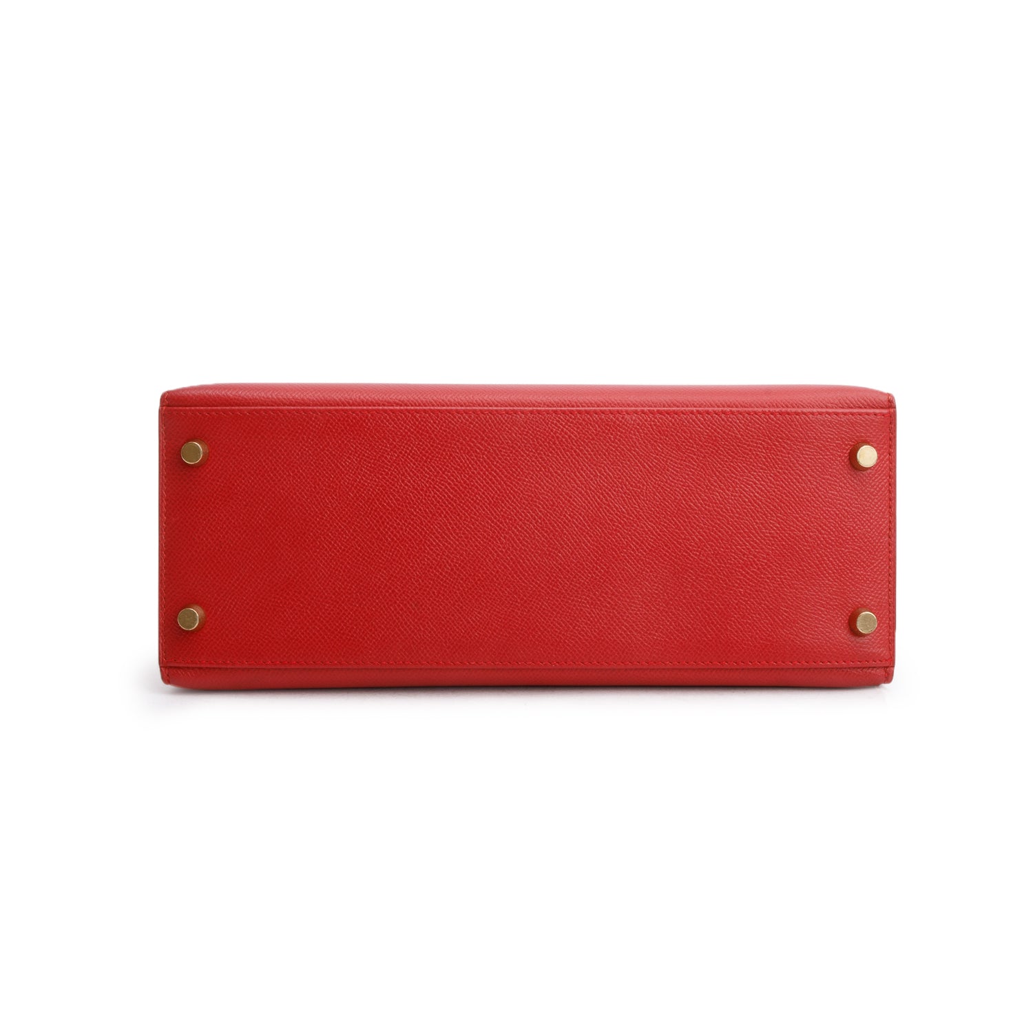 Hermes Vintage Rouge Grenat Epsom Kelly Sellier 28 w/ Strap