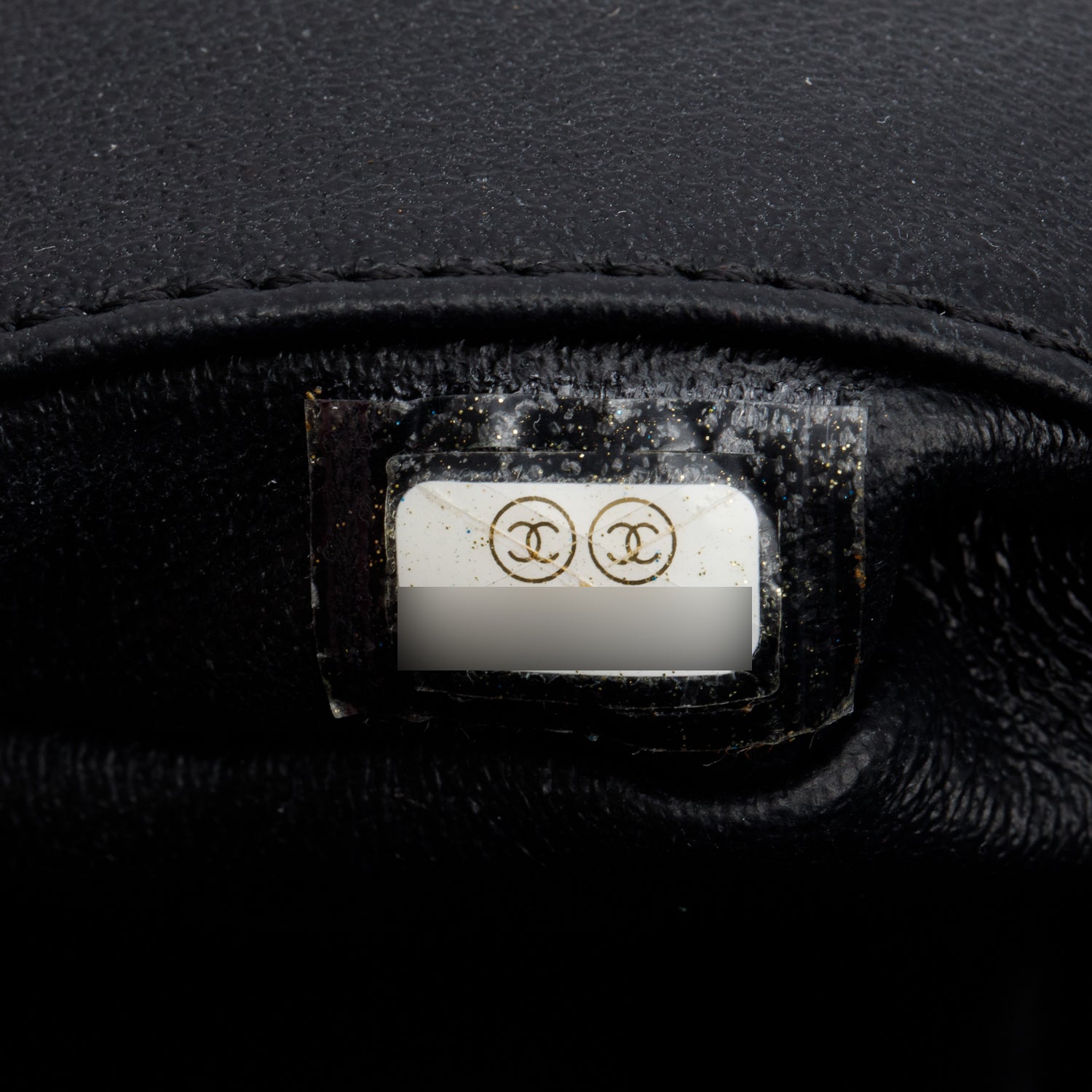 Chanel Black Chevron Lambskin Trendy CC Small Top Handle Flap Bag w/ Box & Authenticity Card