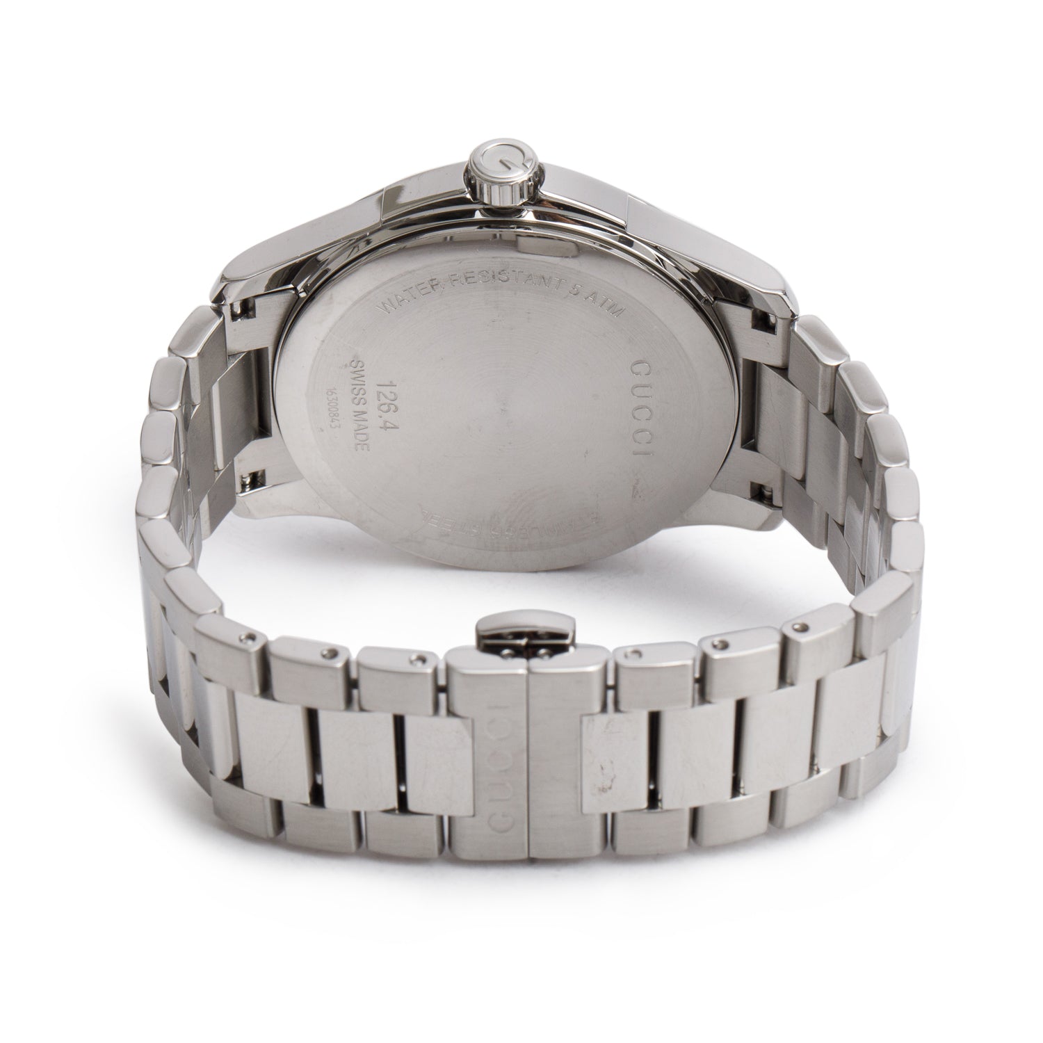 Gucci Stainless Steel G-Timeless 38 MM Quartz Watch Black Dial