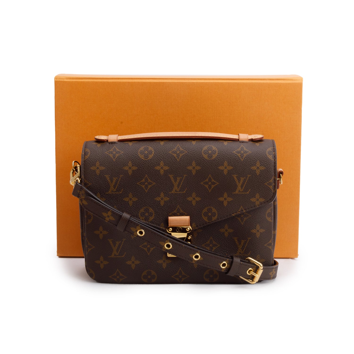 Louis Vuitton 2020 Monogram Pochette Metis w/ Strap, Box & Receipt