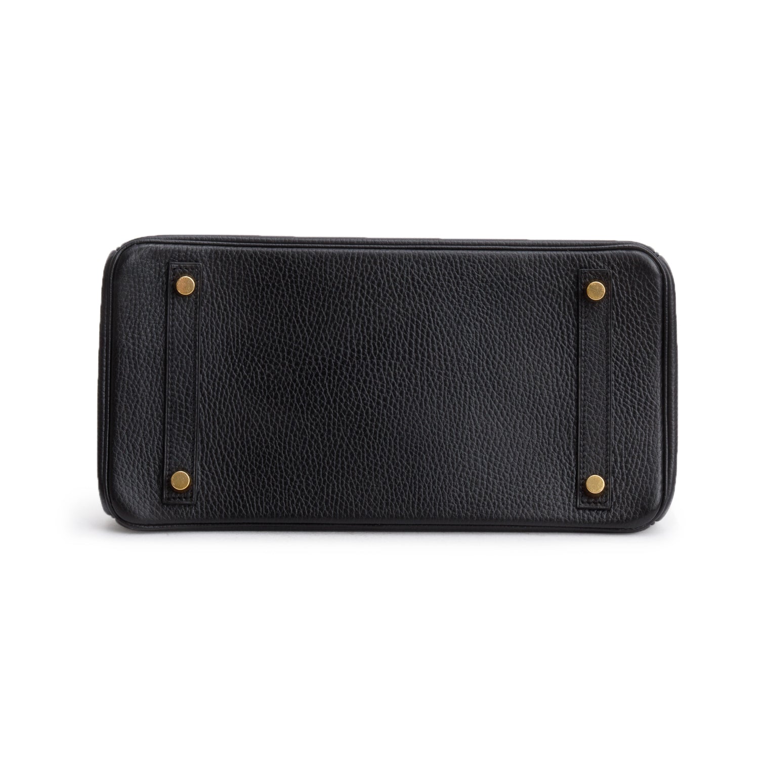 Hermes Vintage Noir Clemence Birkin 30