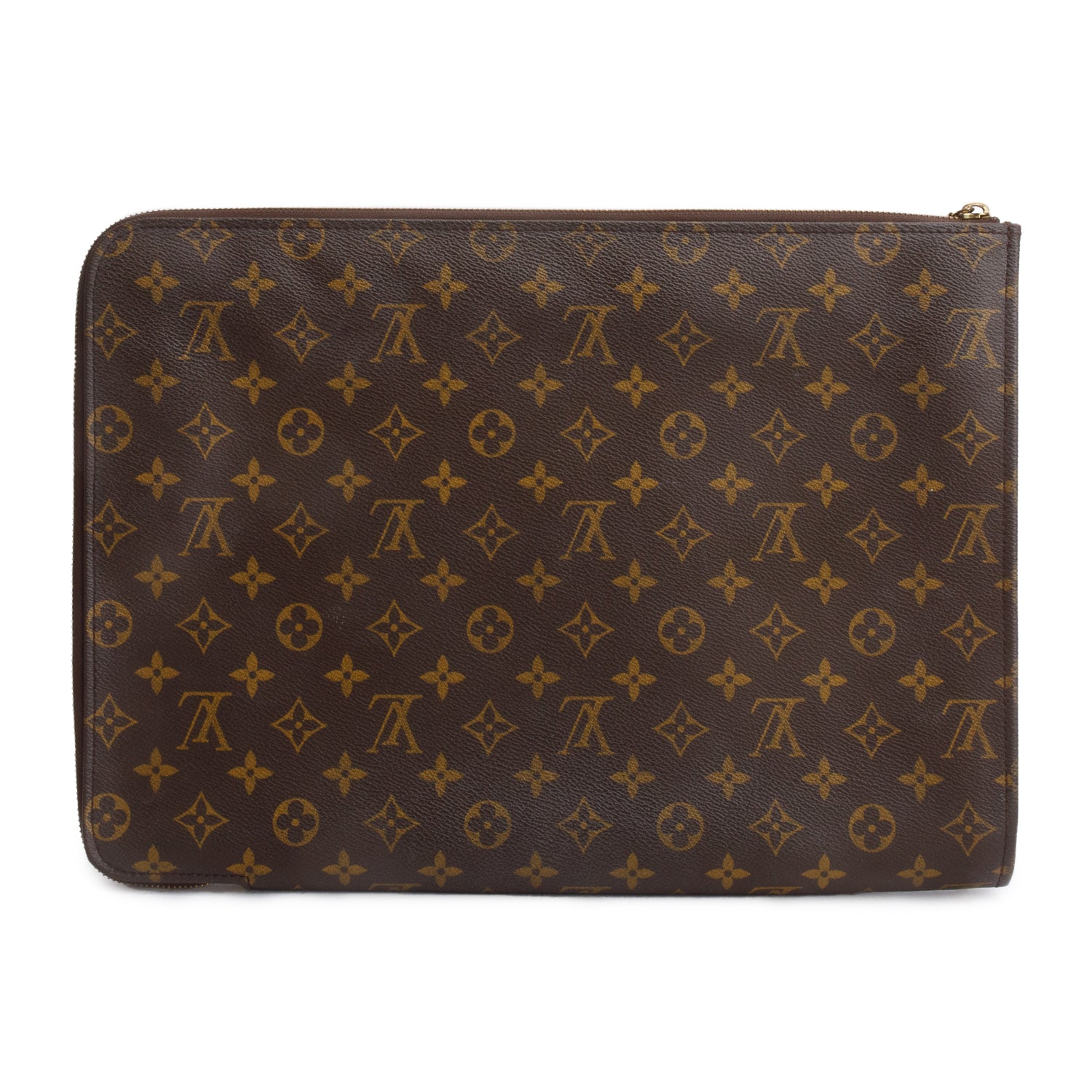 Louis Vuitton Monogram Poche Documents Portfolio Case w/ Box