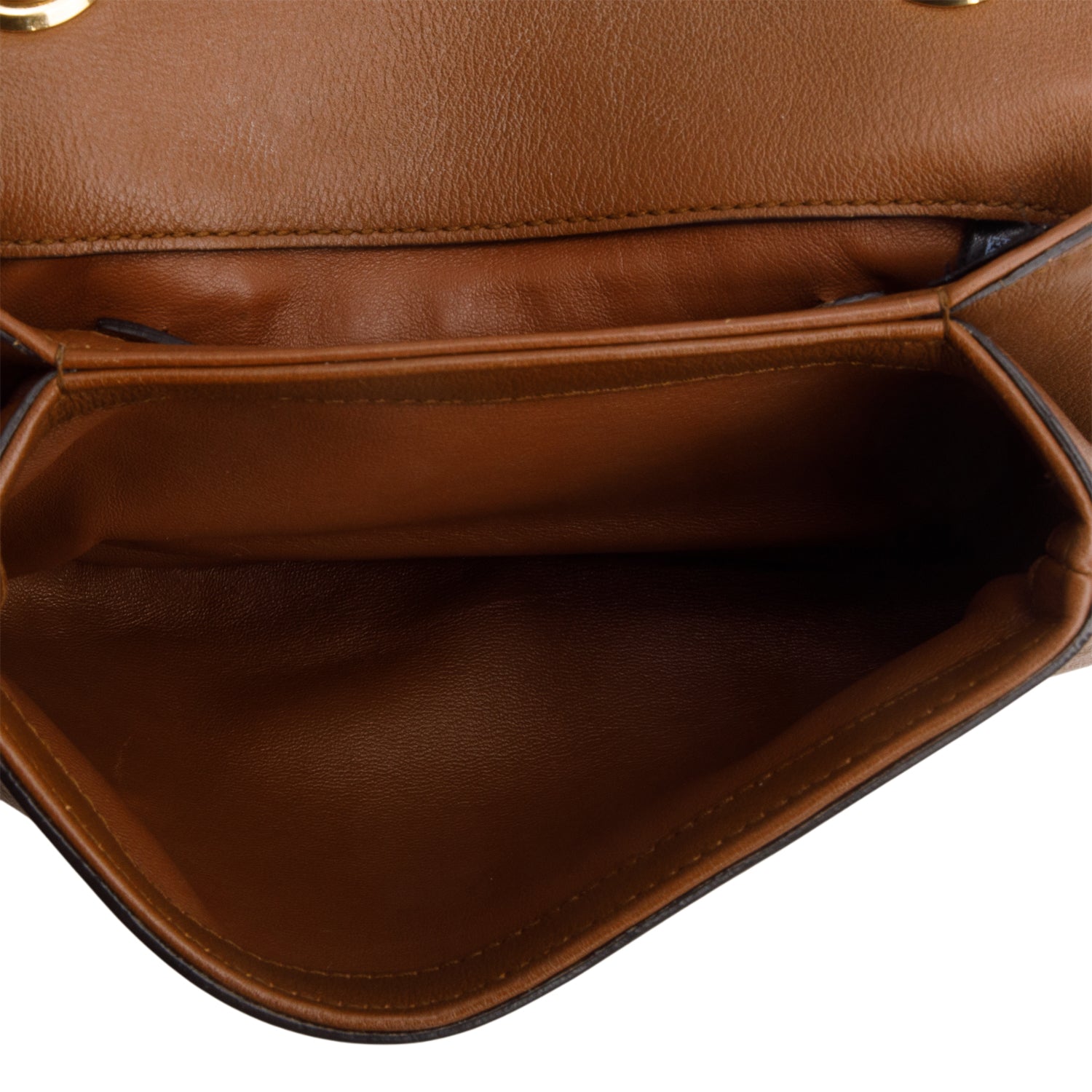 Gucci Brown Roxy Calfskin Web Mini Blondie Shoulder Bag w/ Straps