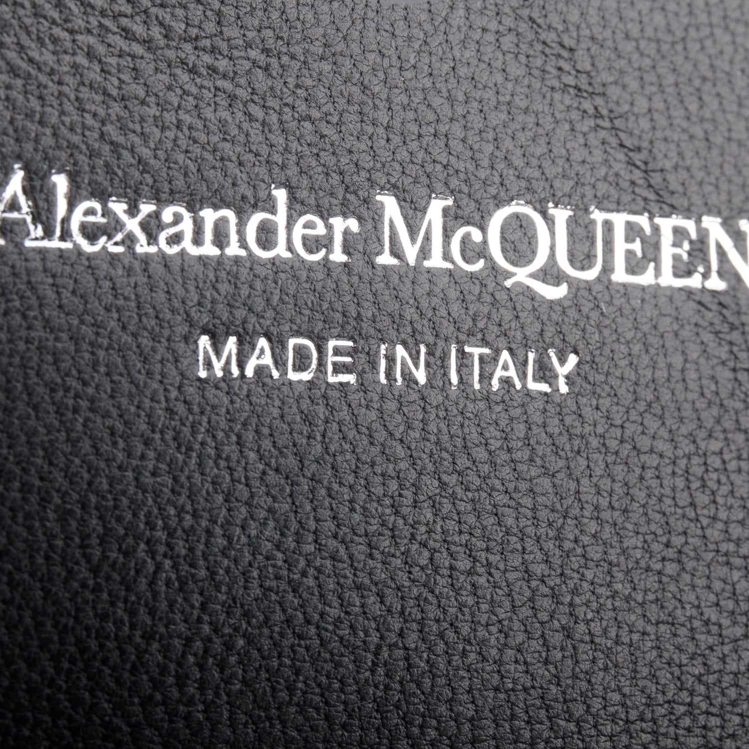 Alexander McQueen Black Neoprene Knuckle Clutch