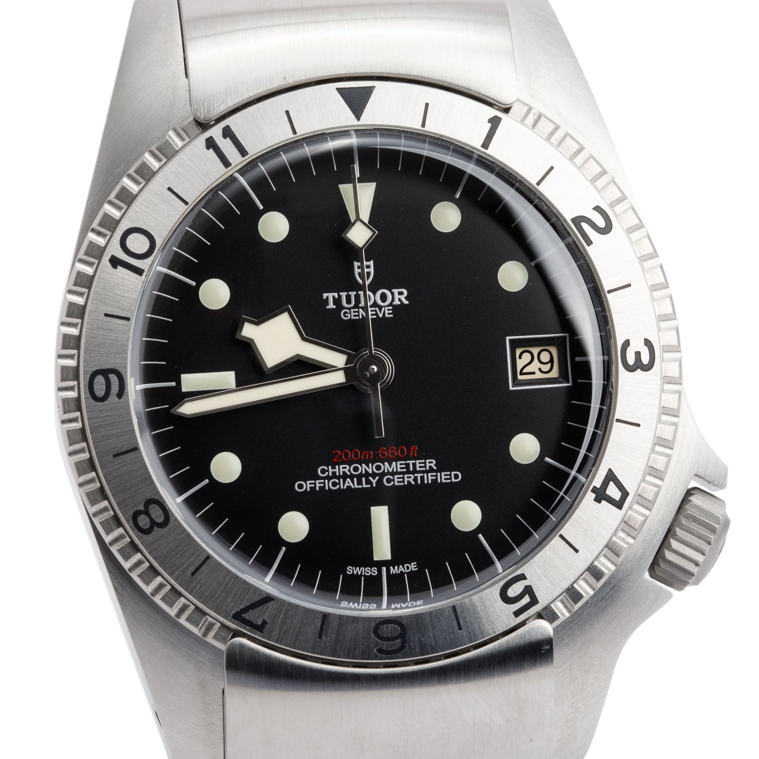 Tudor 2025 Stainless Steel Black Bay P01 42 MM Automatic Watch Black Dial 70150 w/ Box & Papers