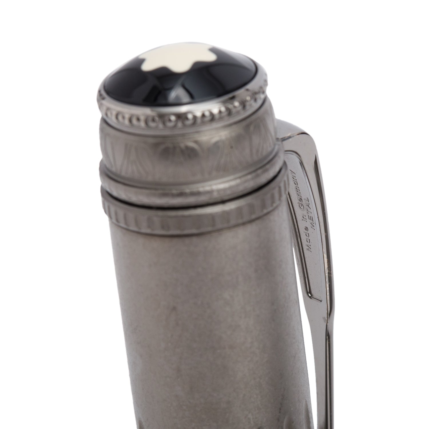 Montblanc Gun-Metal Ruthenium Limited Edition Patron of Art Hommage à Scipione Borghese Fountain Pen w/ Case
