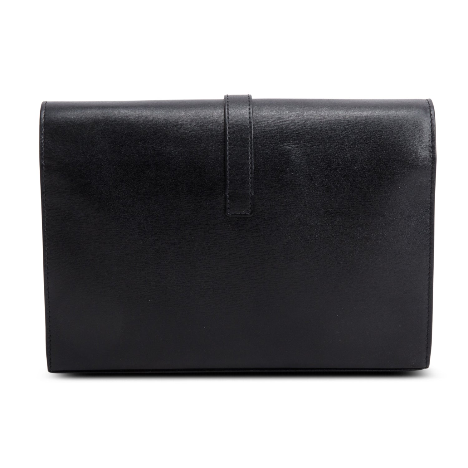 Saint Laurent Black Sulpice Leather Chain Wallet