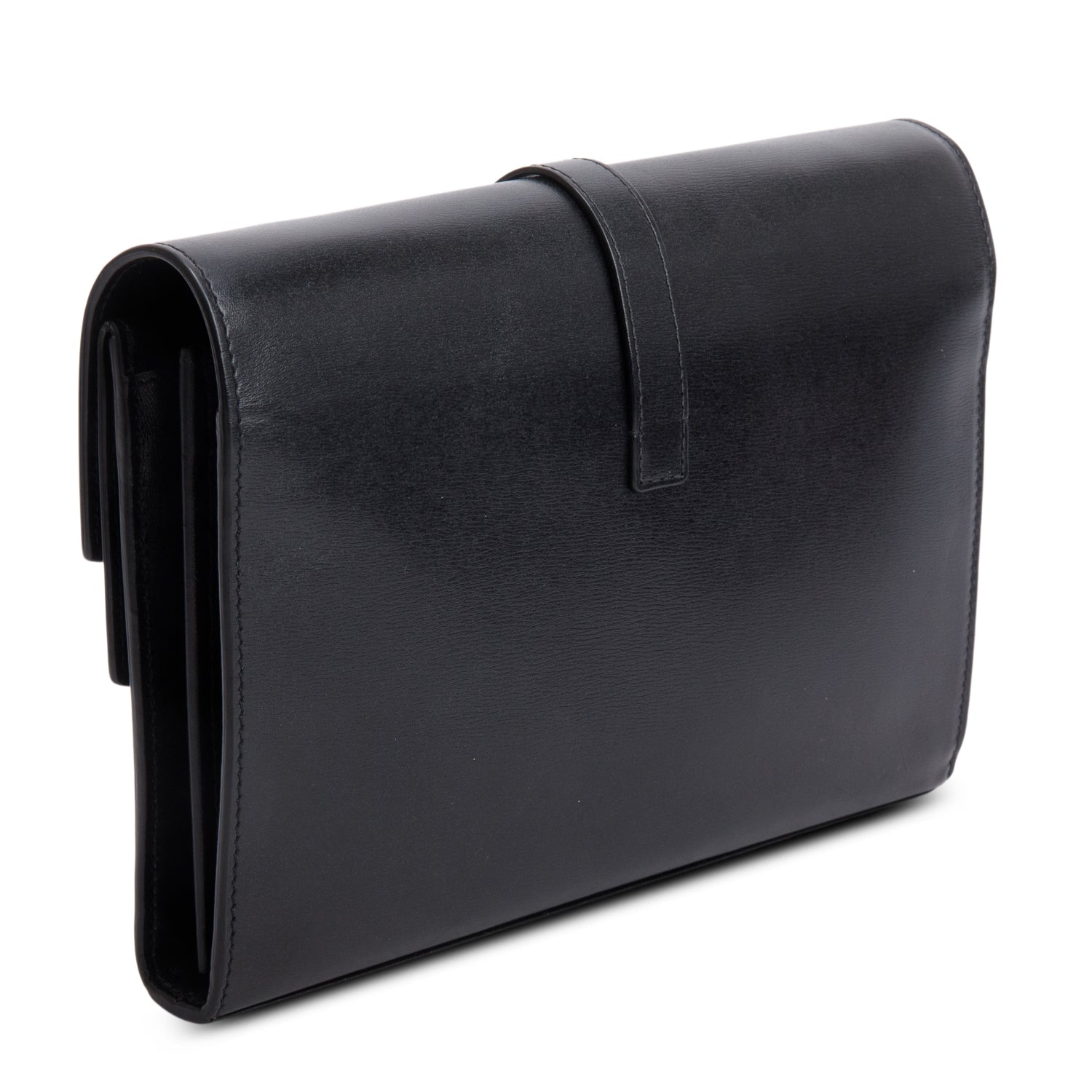 Saint Laurent Black Sulpice Leather Chain Wallet