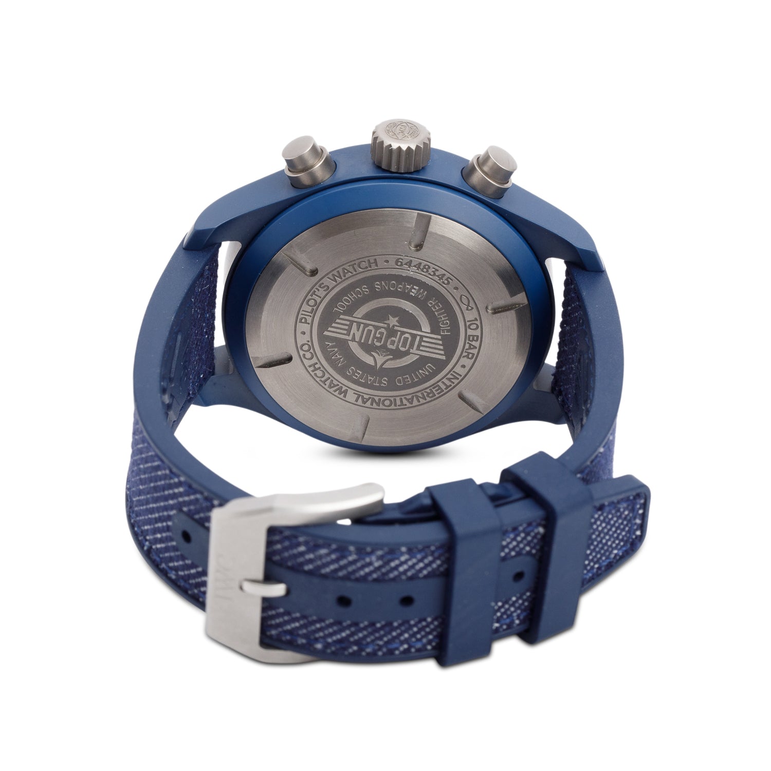 IWC 2023 Top Gun Edition Oceana Ceramic Pilot's Chronograph 41.9 MM Automatic Watch Blue Dial IW389404 w/ Box & Papers