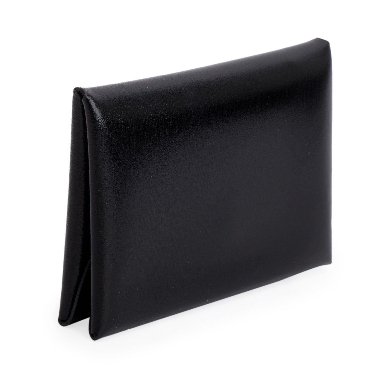 Hermes 2024 Noir Box Calvi Duo Compact Verso Card Holder w/ Box