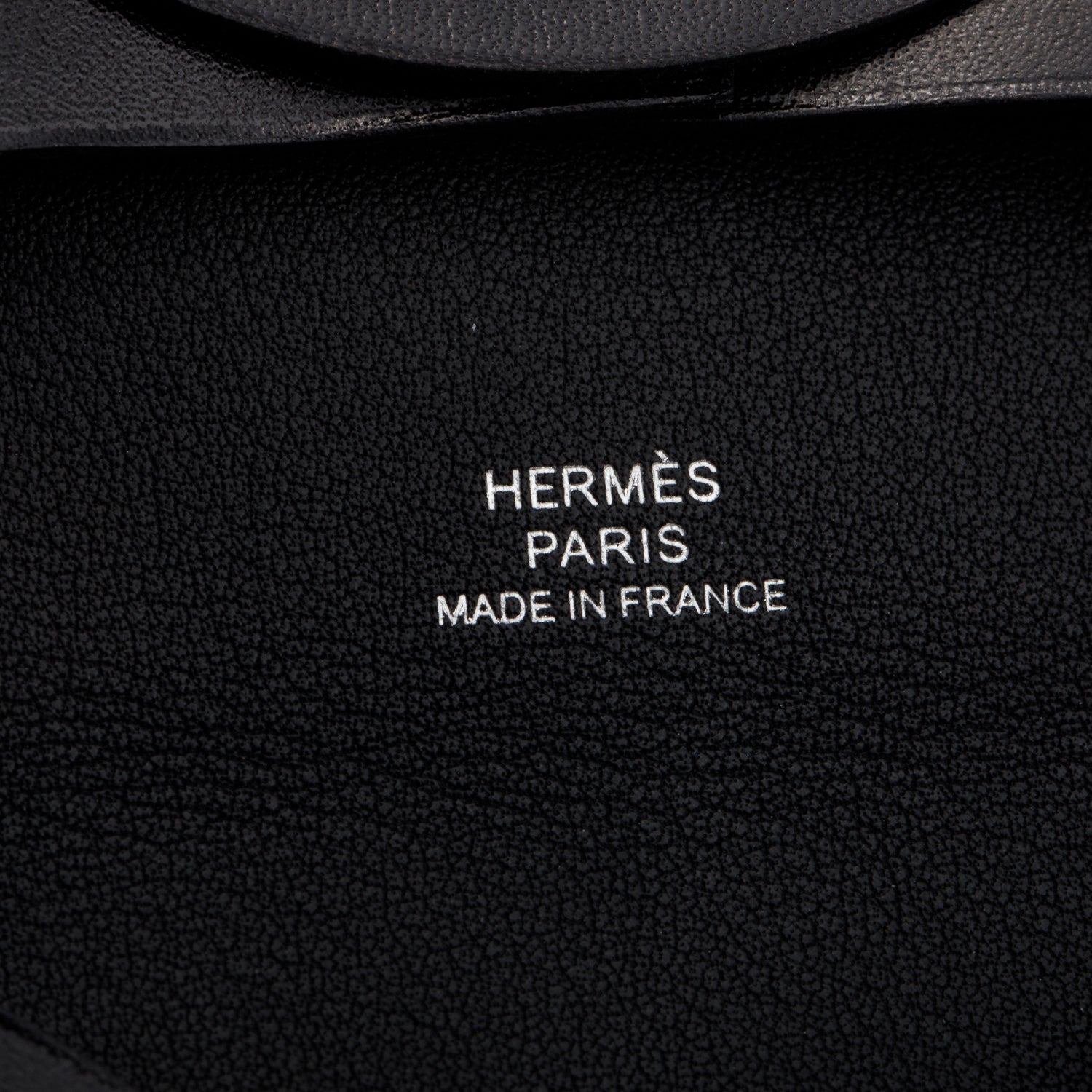 Hermes Noir Box Bastia Coin Pouch w/ Box & Receipt