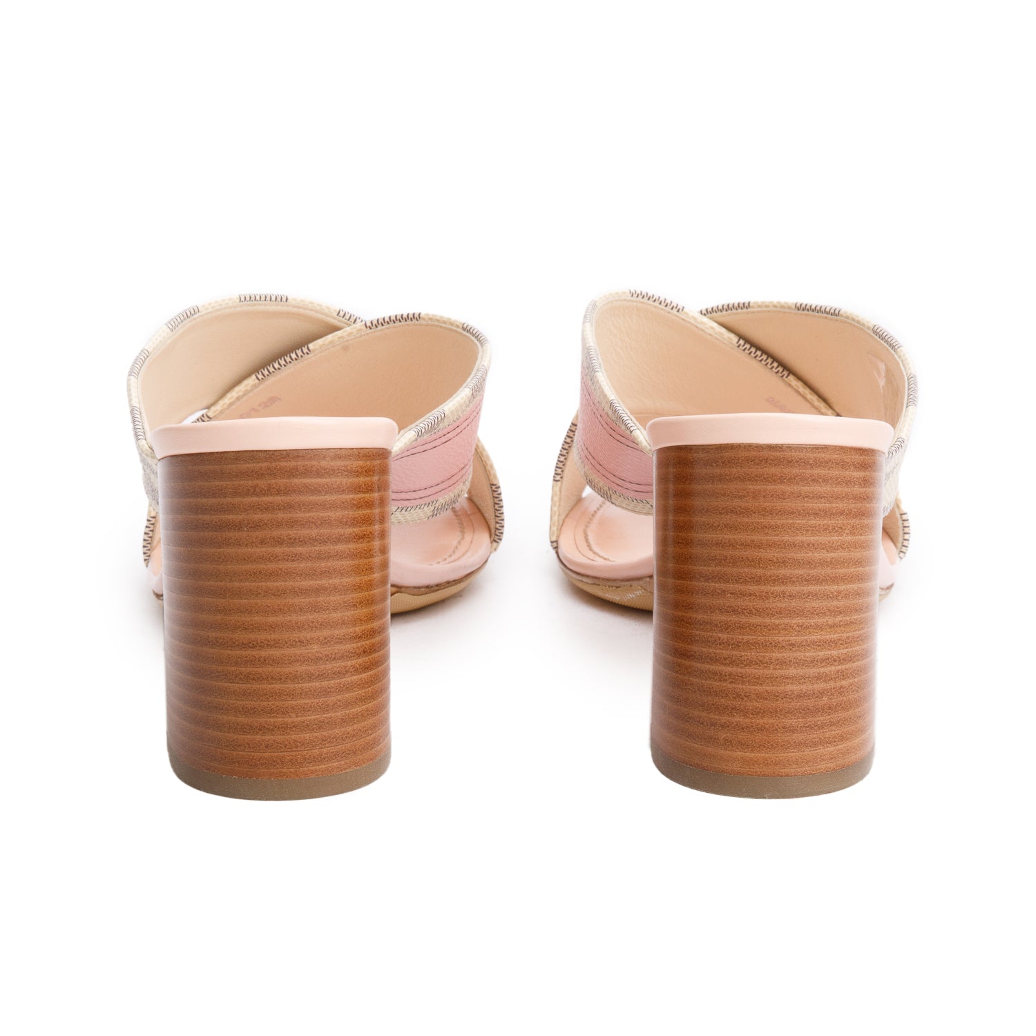 Louis Vuitton Damier Azur Panorama Slide Mule, Size 40 w/ Box