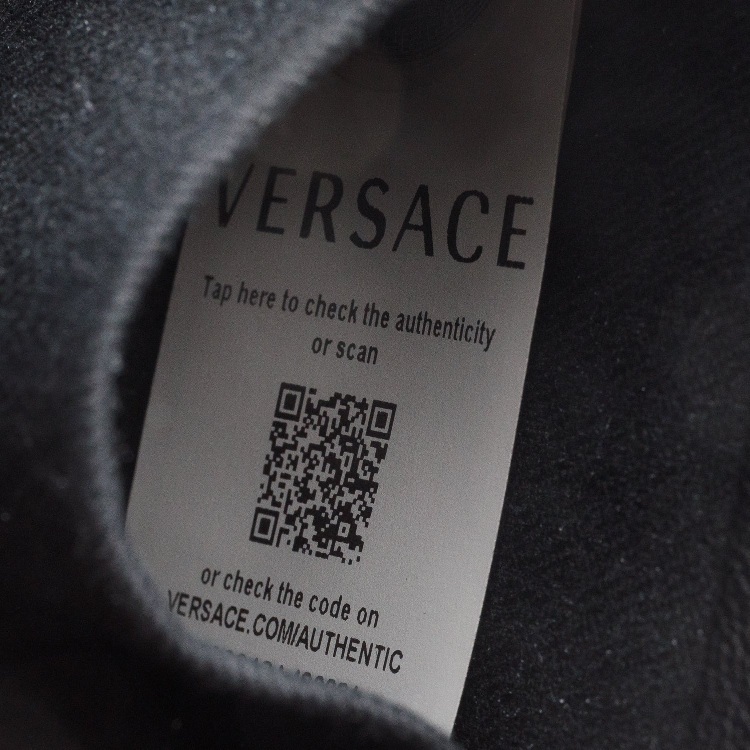 Versace Black Quilted La Medusa Crossbody Bag