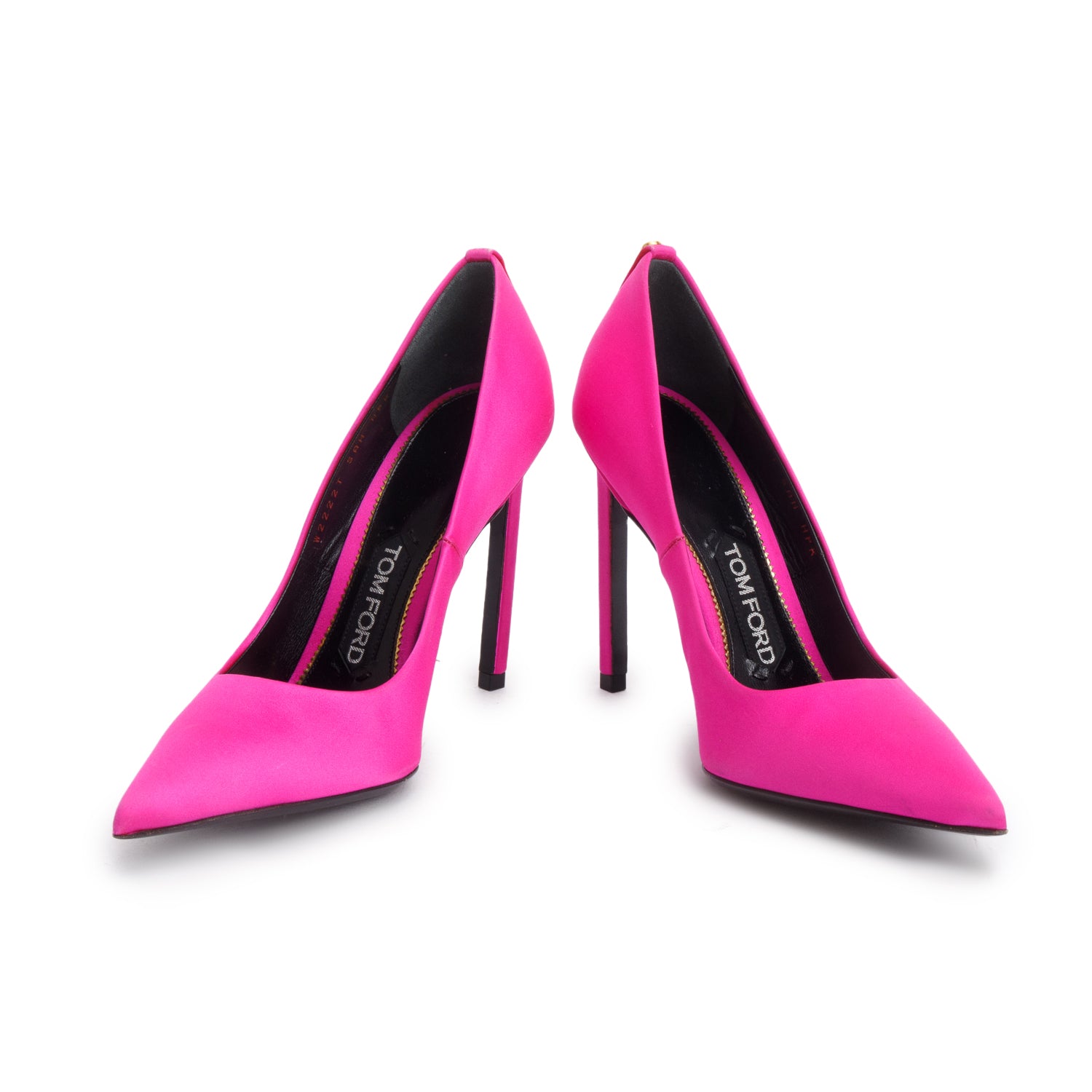 Tom Ford Pink Satin Betty Pumps, Size 35.5