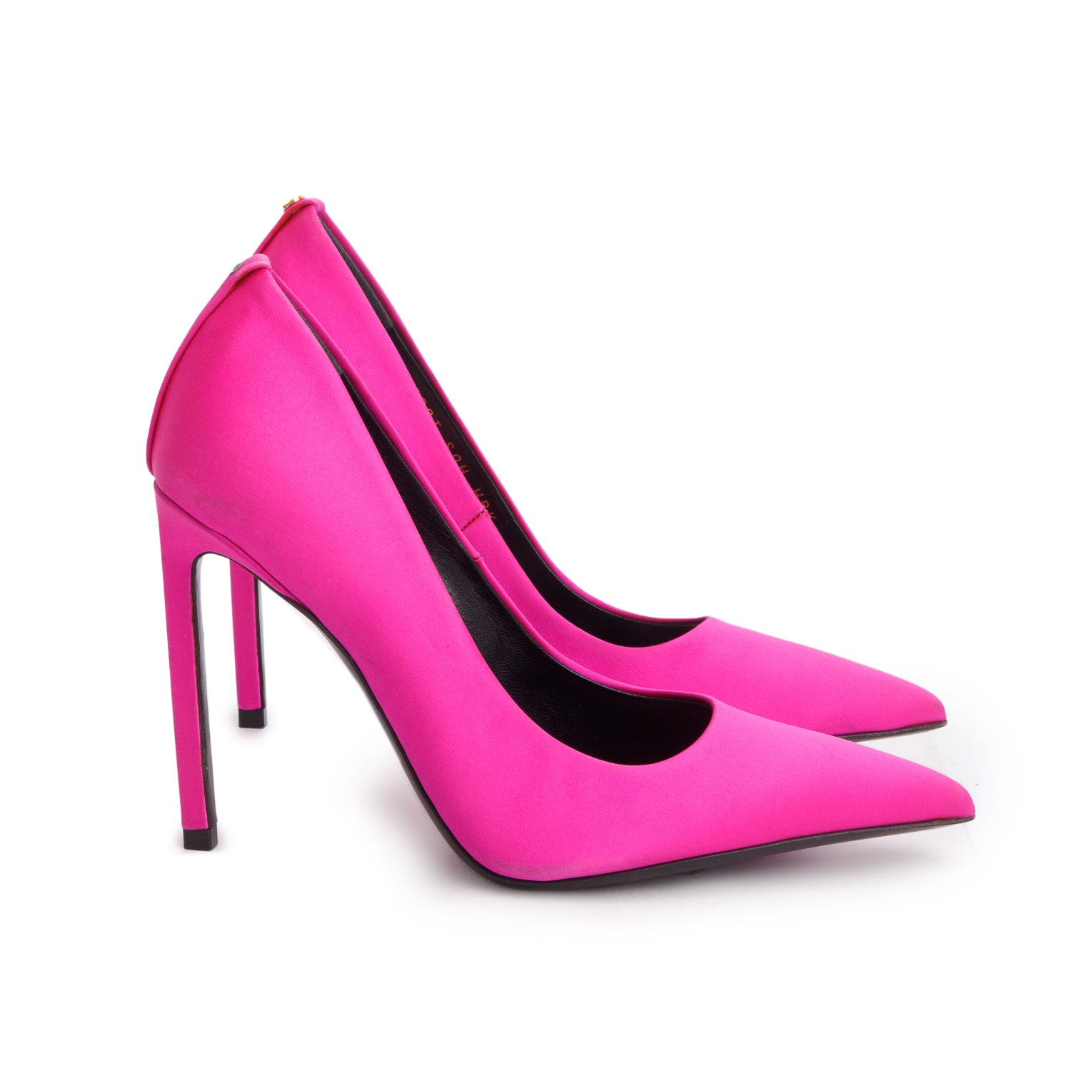 Tom Ford Pink Satin Betty Pumps, Size 35.5