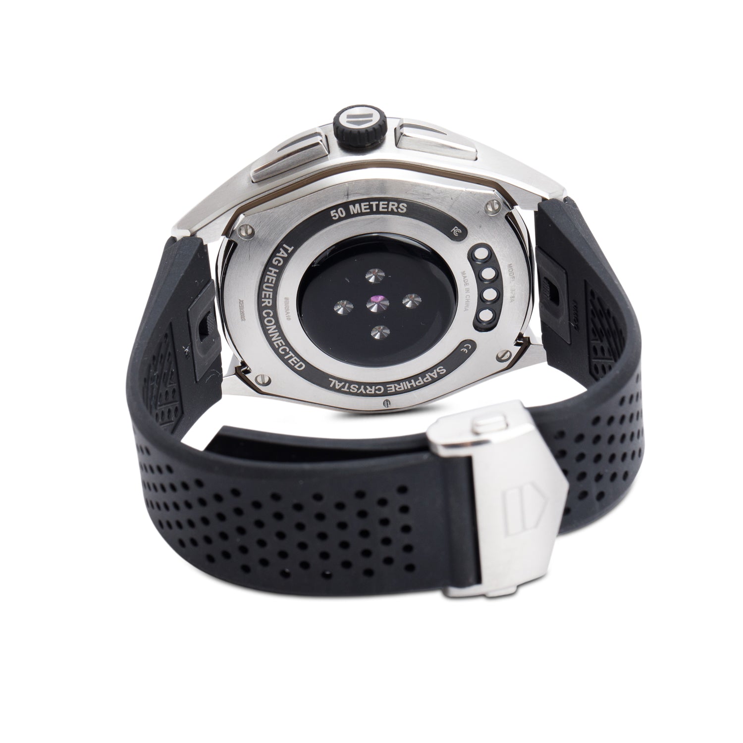 Tag Heuer 2023 Stainless Steel Connected Calibre E4 45 MM Digital Smart Watch SBR8A  w/ Box, Papers & Charger