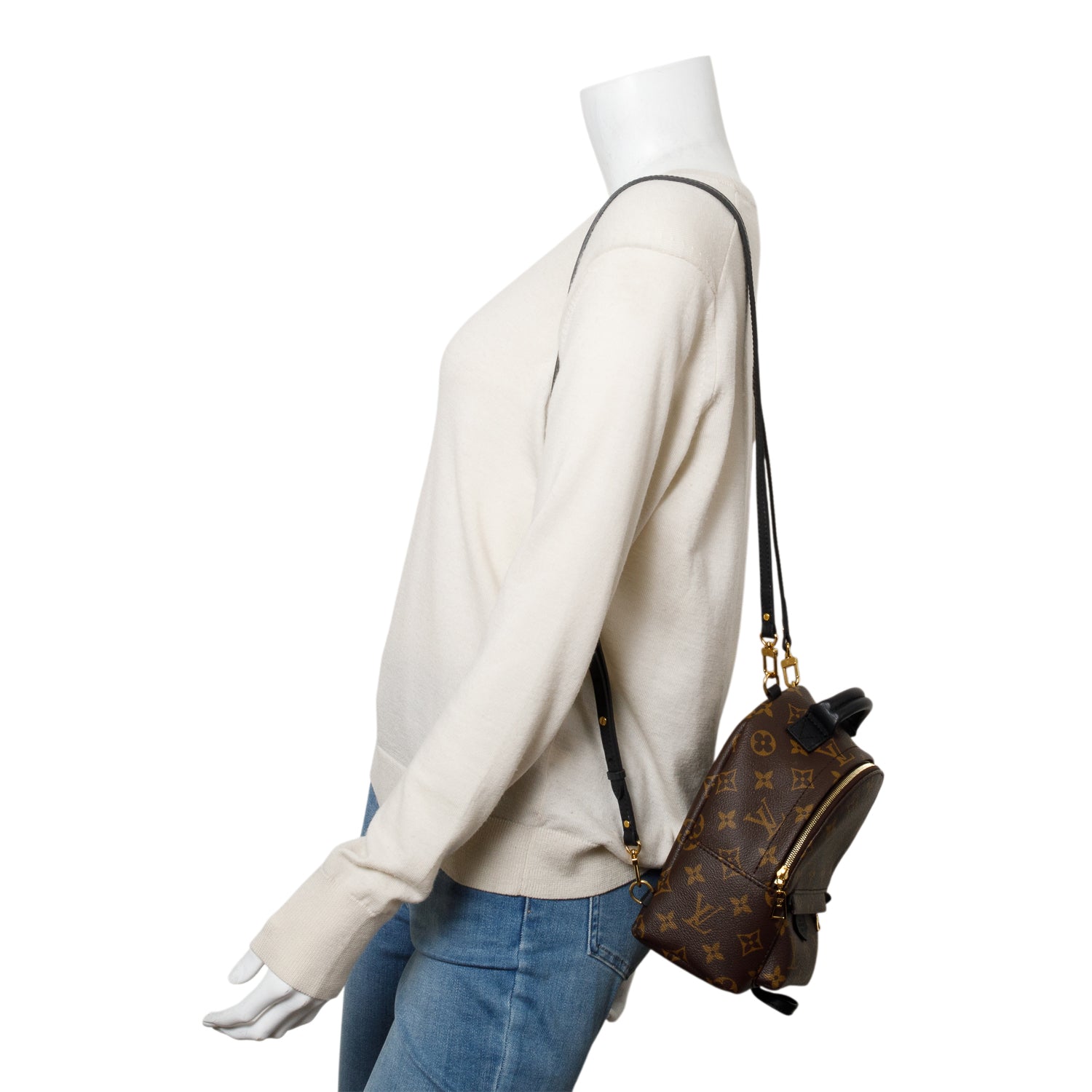 Louis Vuitton 2021 Monogram Palm Springs Mini Backpack w/ Box