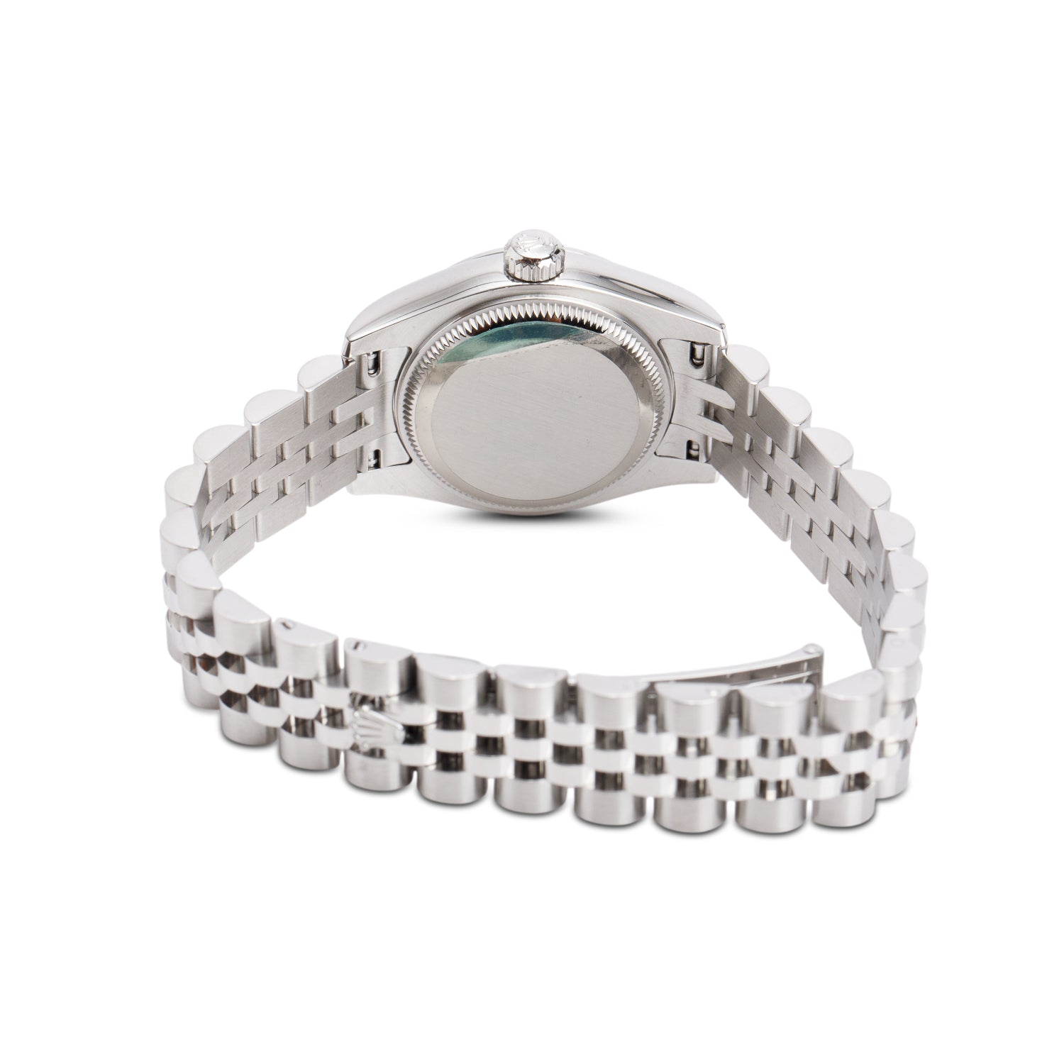 Rolex Stainless Steel 26 MM Lady-Datejust Automatic Watch Blue Dial 179160 w/ Box & Papers