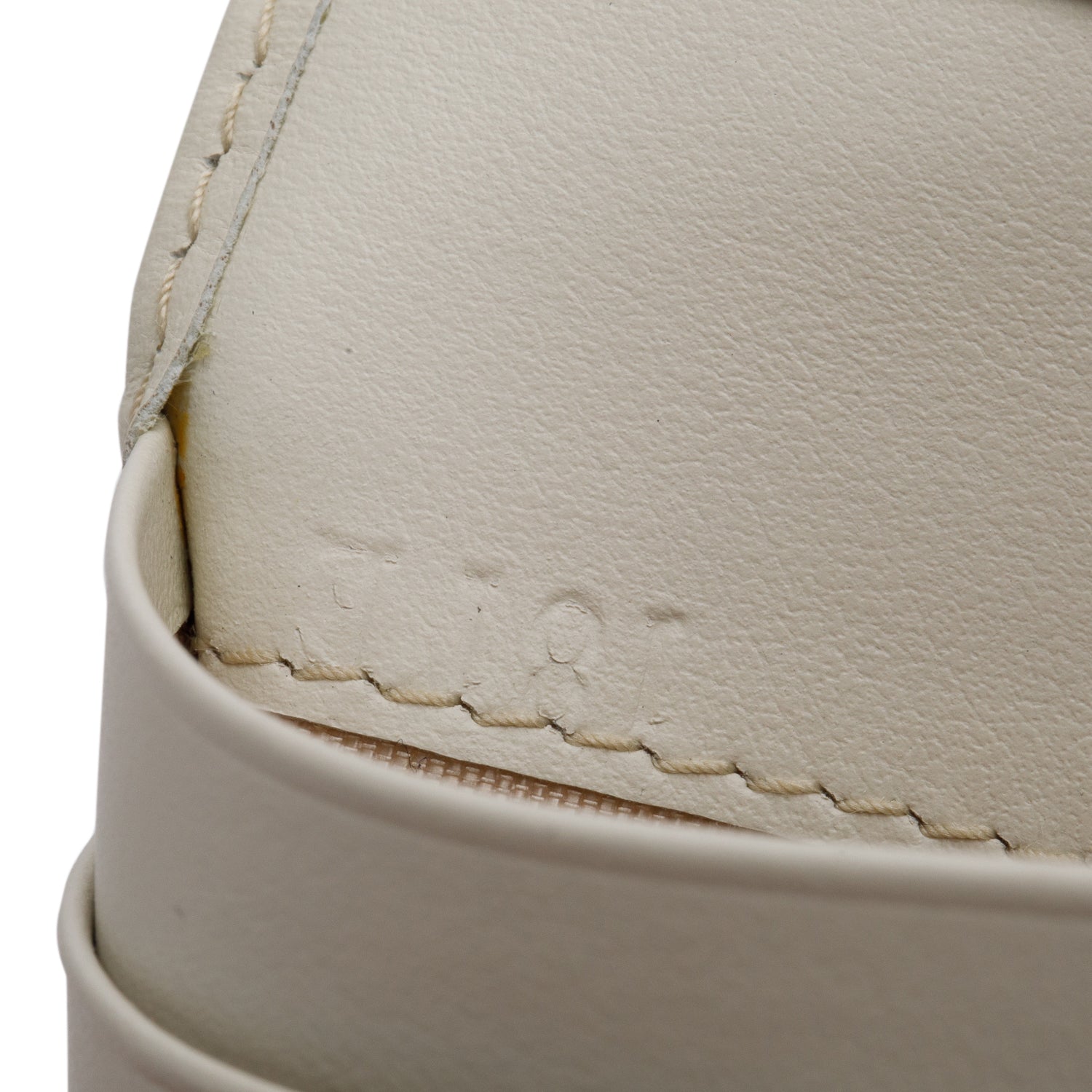Prada White Vitello Phenix Bo-Fold Wallet