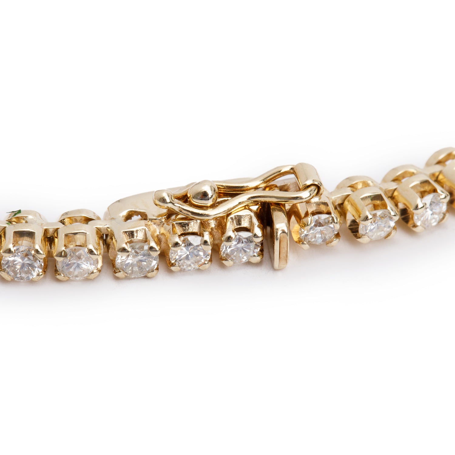 14k Yellow Gold 2.32 tcw. Diamond Tennis Bracelet