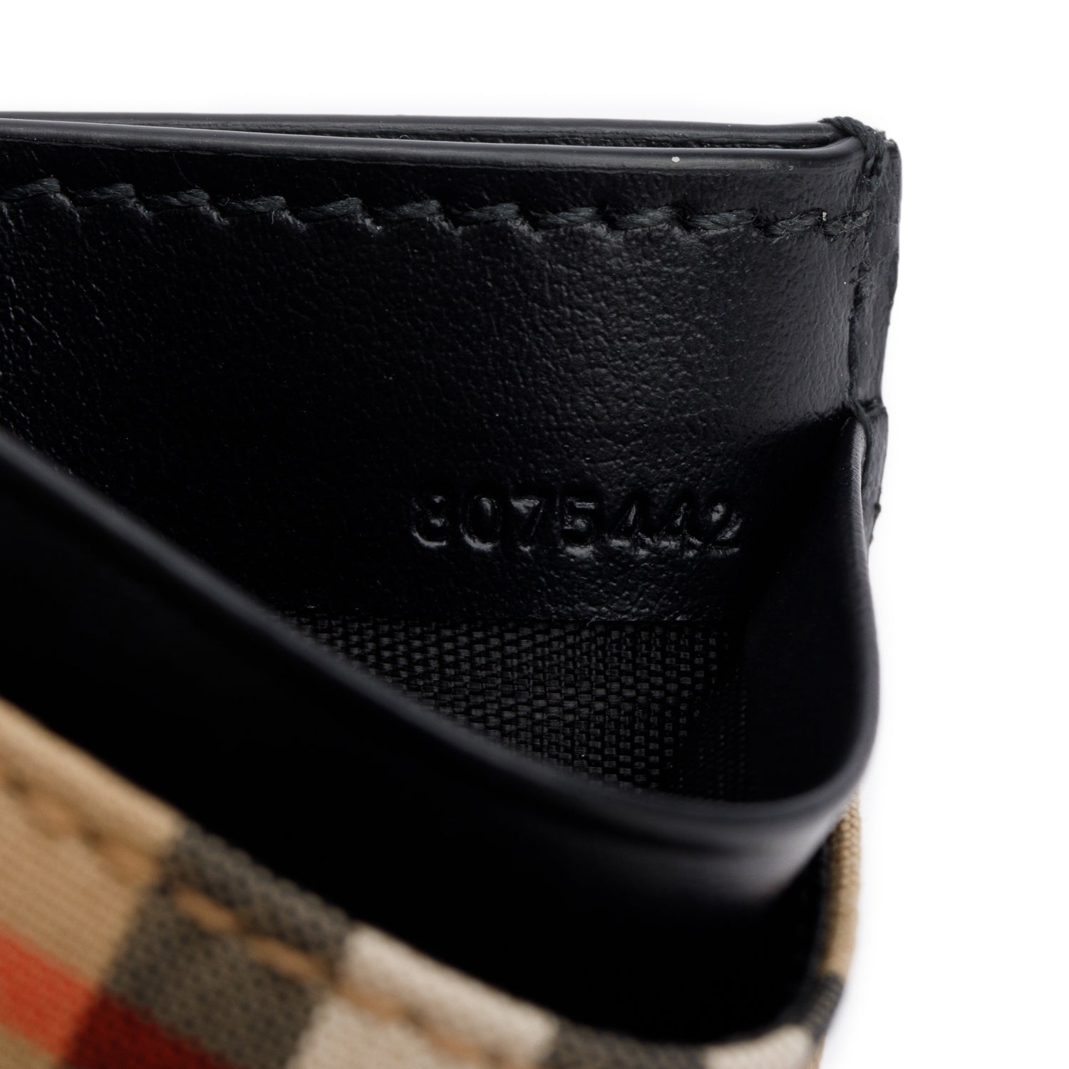 Burberry Archive Beige Check Sandon Card Holder