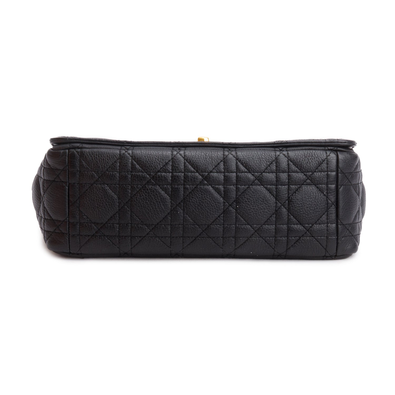 Christian Dior 2023 Black Supple Cannage Calfskin Medium Dior Caro Bag w/ Box