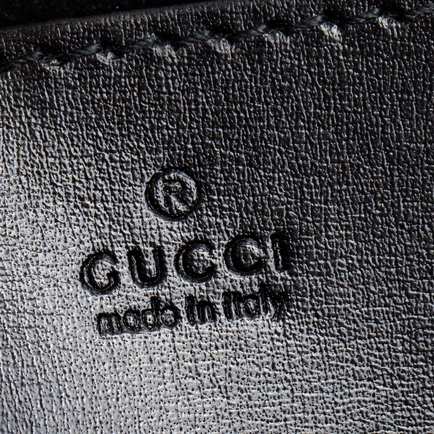 Gucci Black New Canvas Charisma Calfskin Crystal GG Monogram Mini Jackie 1961 w/ Box & Strap