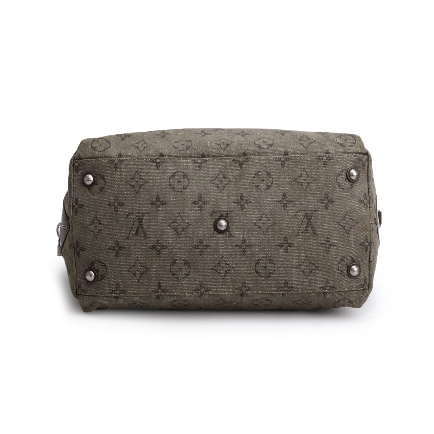 Louis Vuitton Green Monogram Impression Sac Weekend w/ Strap