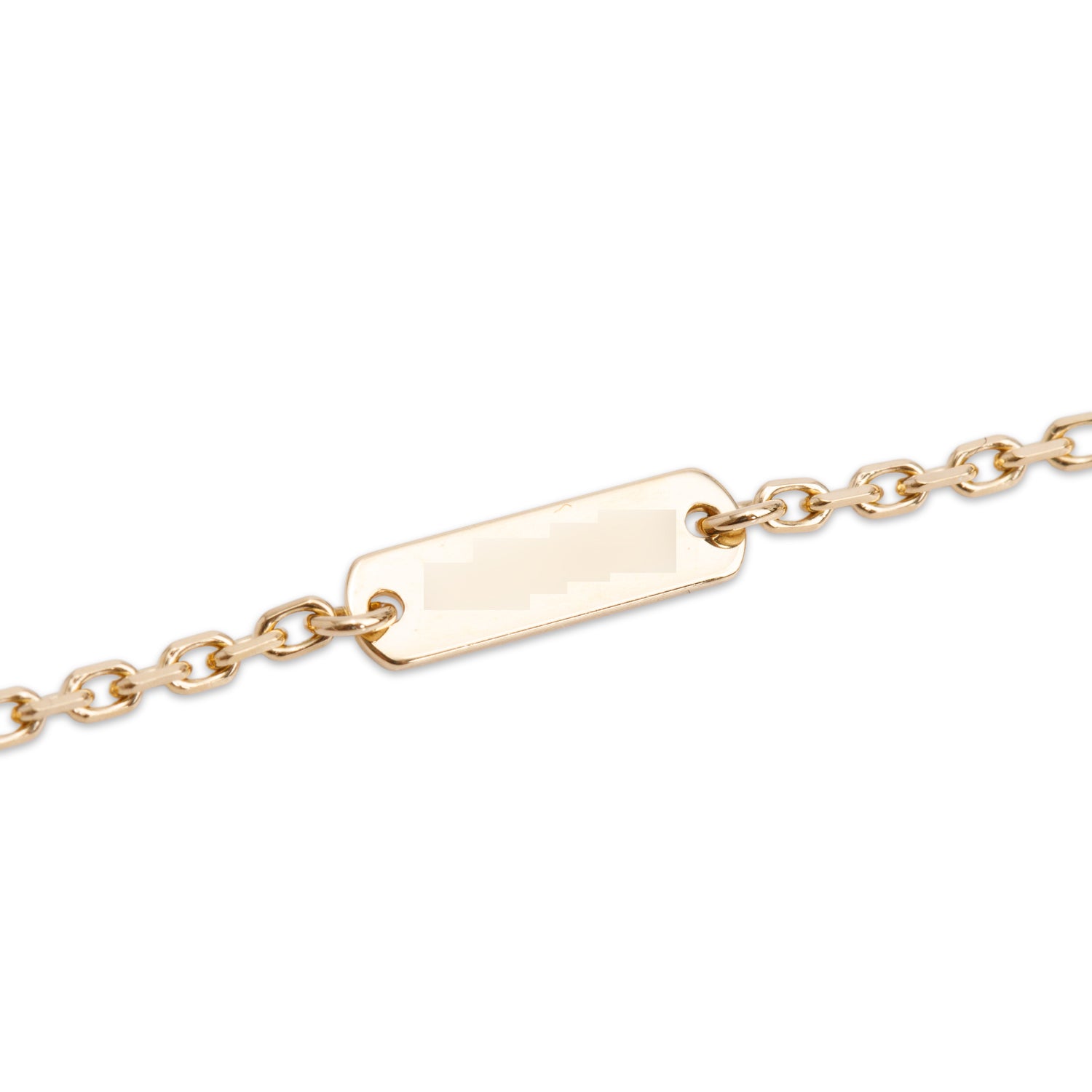 Van Cleef & Arpels 2021 18k Yellow Gold Vintage Alhambra Mother of Pearl Pendant Necklace w/ Box, Receipt & Certificate