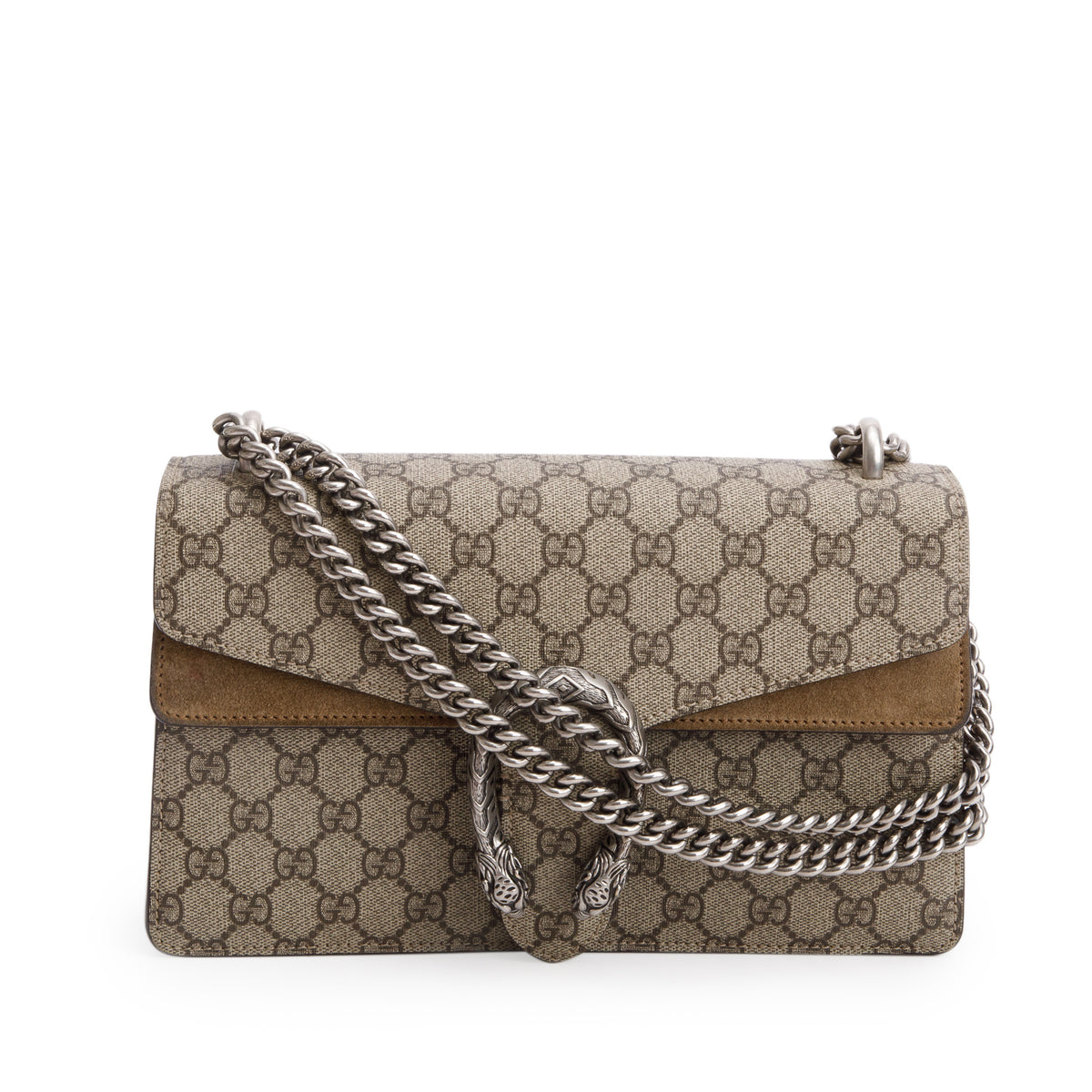 Gucci GG Supreme Monogram Medium Dionysus Shoulder Bag