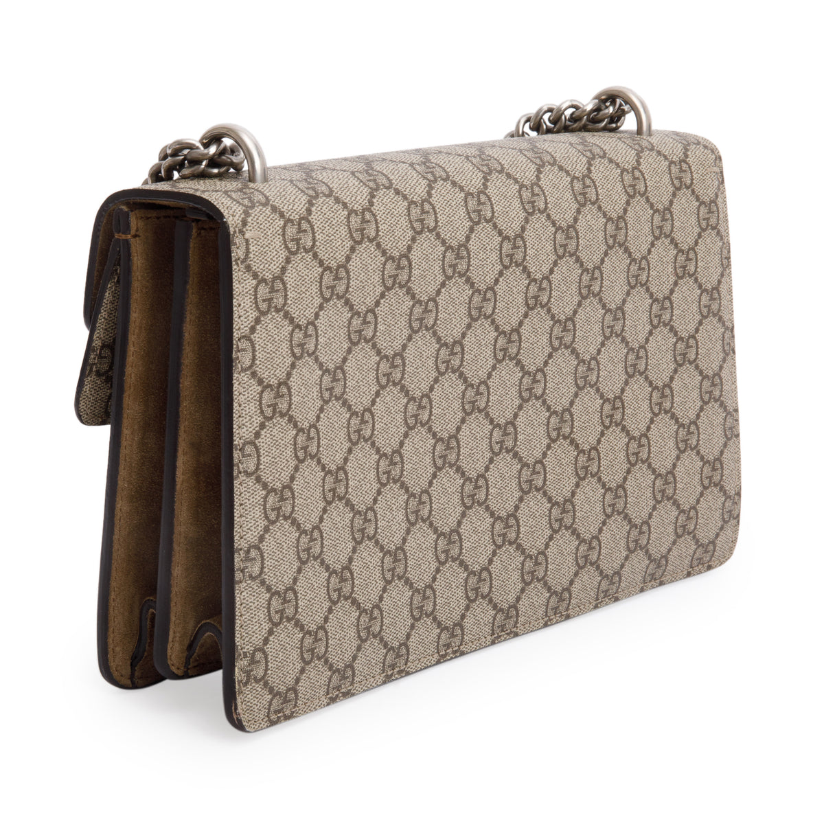 Gucci GG Supreme Monogram Medium Dionysus Shoulder Bag