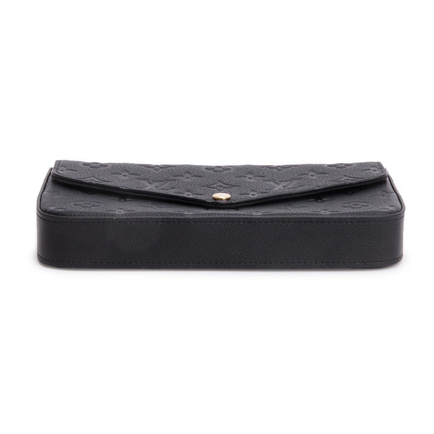 Louis Vuitton Black Monogram Empreinte Leather Felicie Pochette w/ Box & Inserts