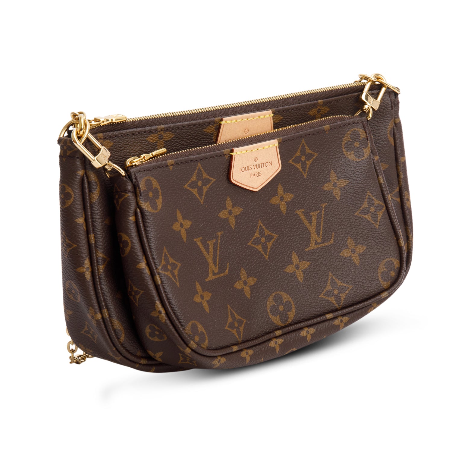 Louis Vuitton Monogram Rose Multi-Pochette Accessoires w/ Box