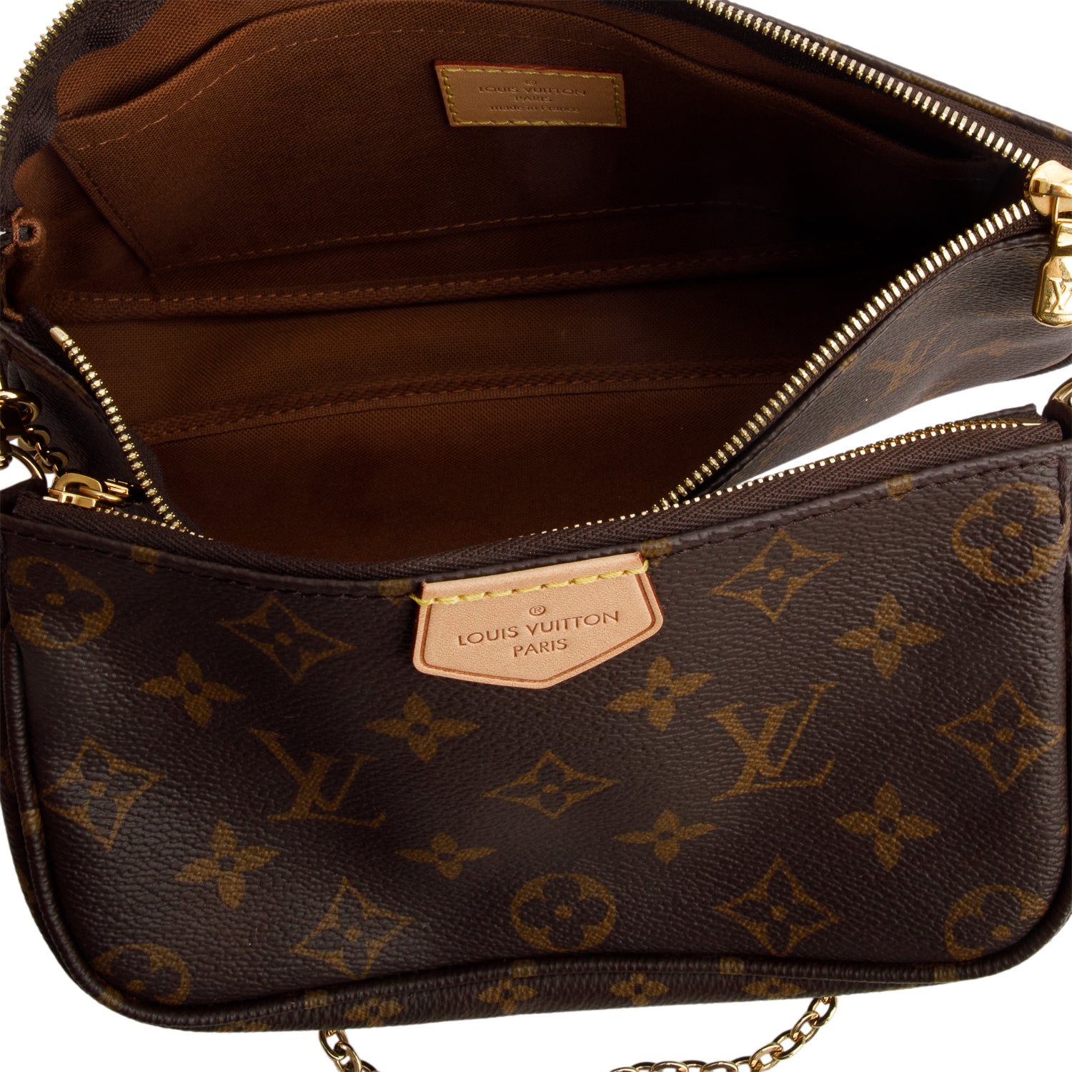 Louis Vuitton Monogram Rose Multi-Pochette Accessoires w/ Box