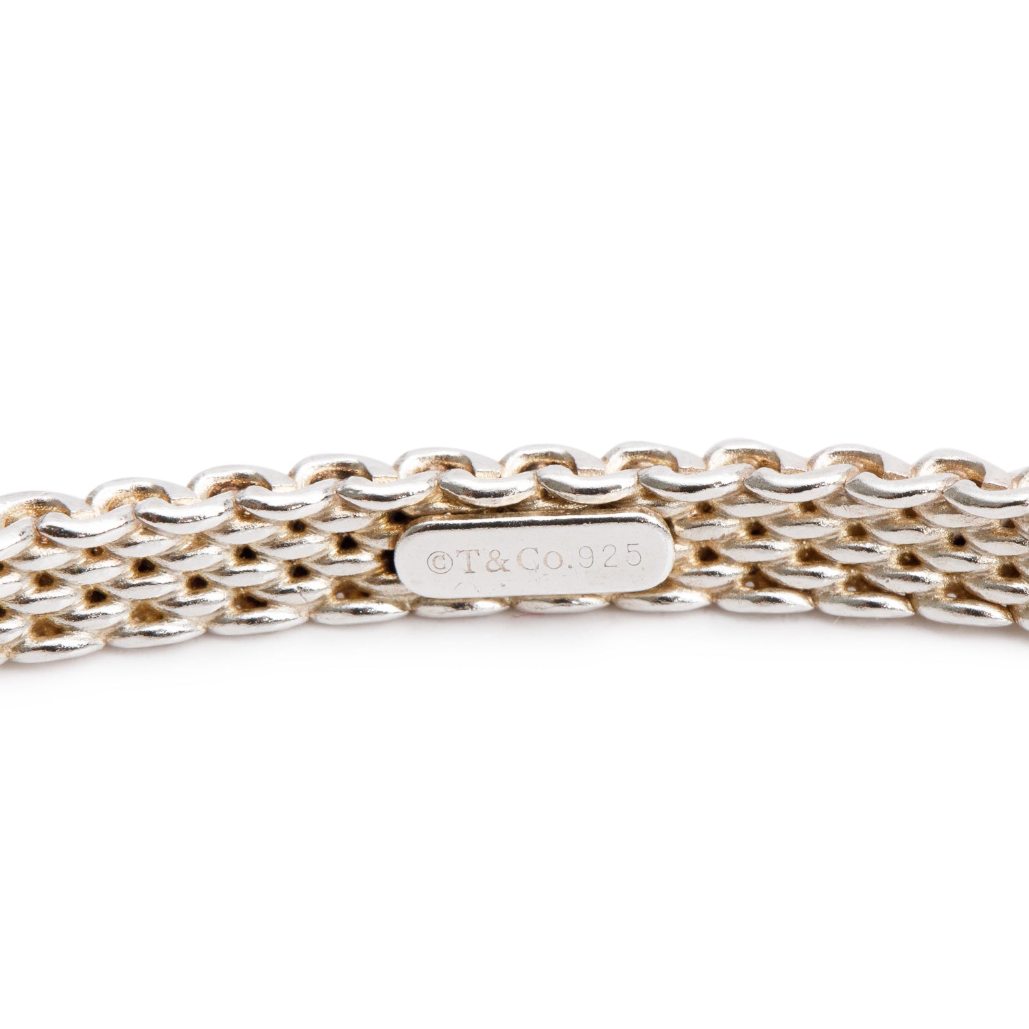 Tiffany & Co. Sterling Silver Narrow Somerset Bangle