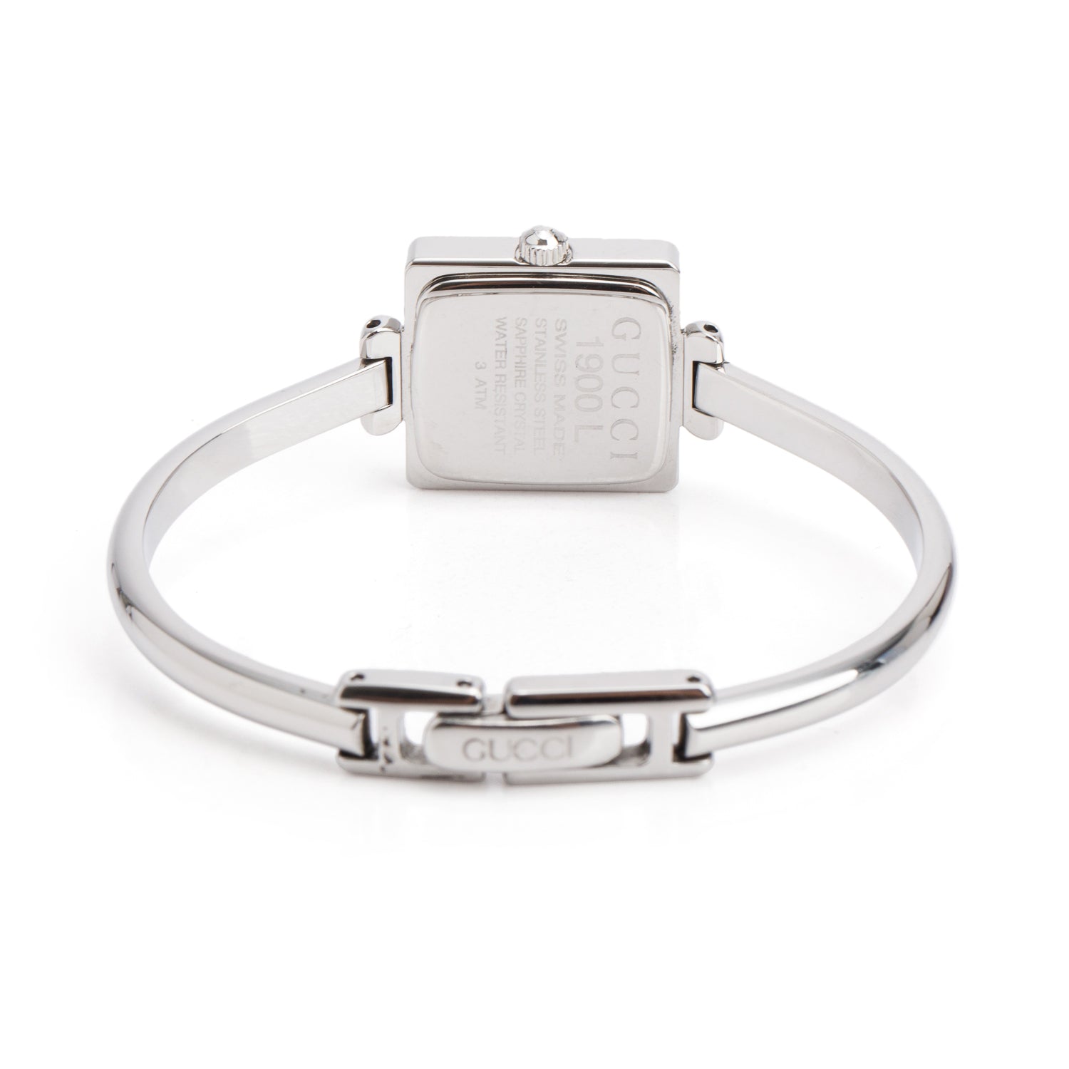 Gucci Stainless Steel 1900 Series 19.5 MM Watch Silver Dial