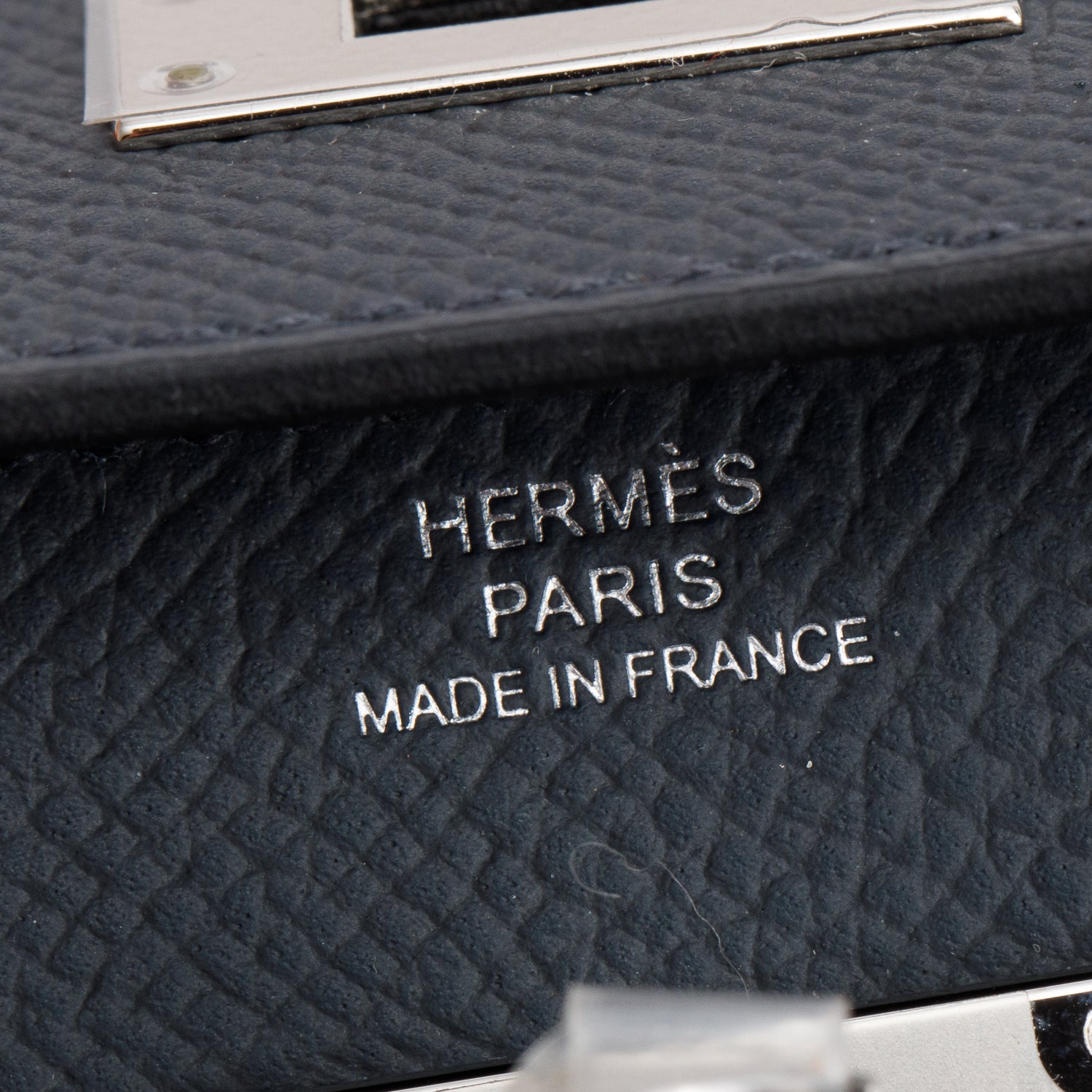 Hermes 2024 Ardoise Epsom Leather Kelly Wallet To Go w/ Strap & Box