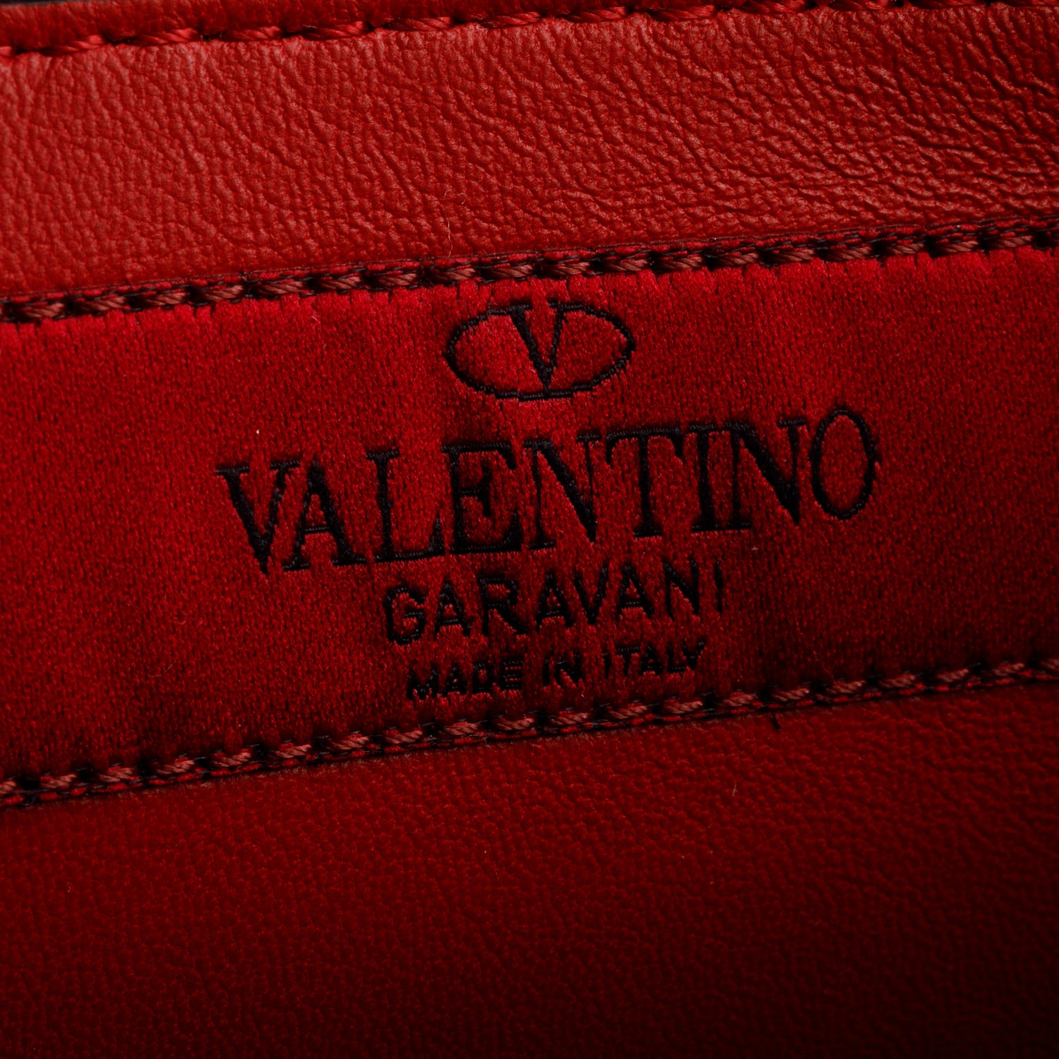 Valentino Black Nappa Leather Medium Rockstud Spike Shoulder Bag