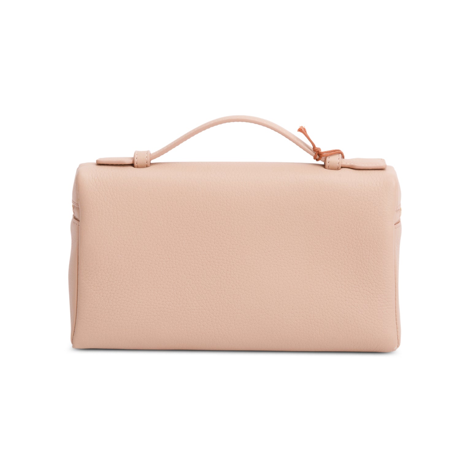 Loro Piana Pink Grained Calfskin Leather Extra Pocket L19 Pouch w/ Strap & Box