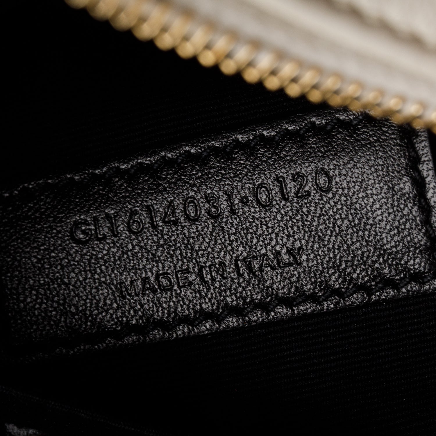 Saint Laurent 2020 White Chevron Leather Lou Camera Belt Bag