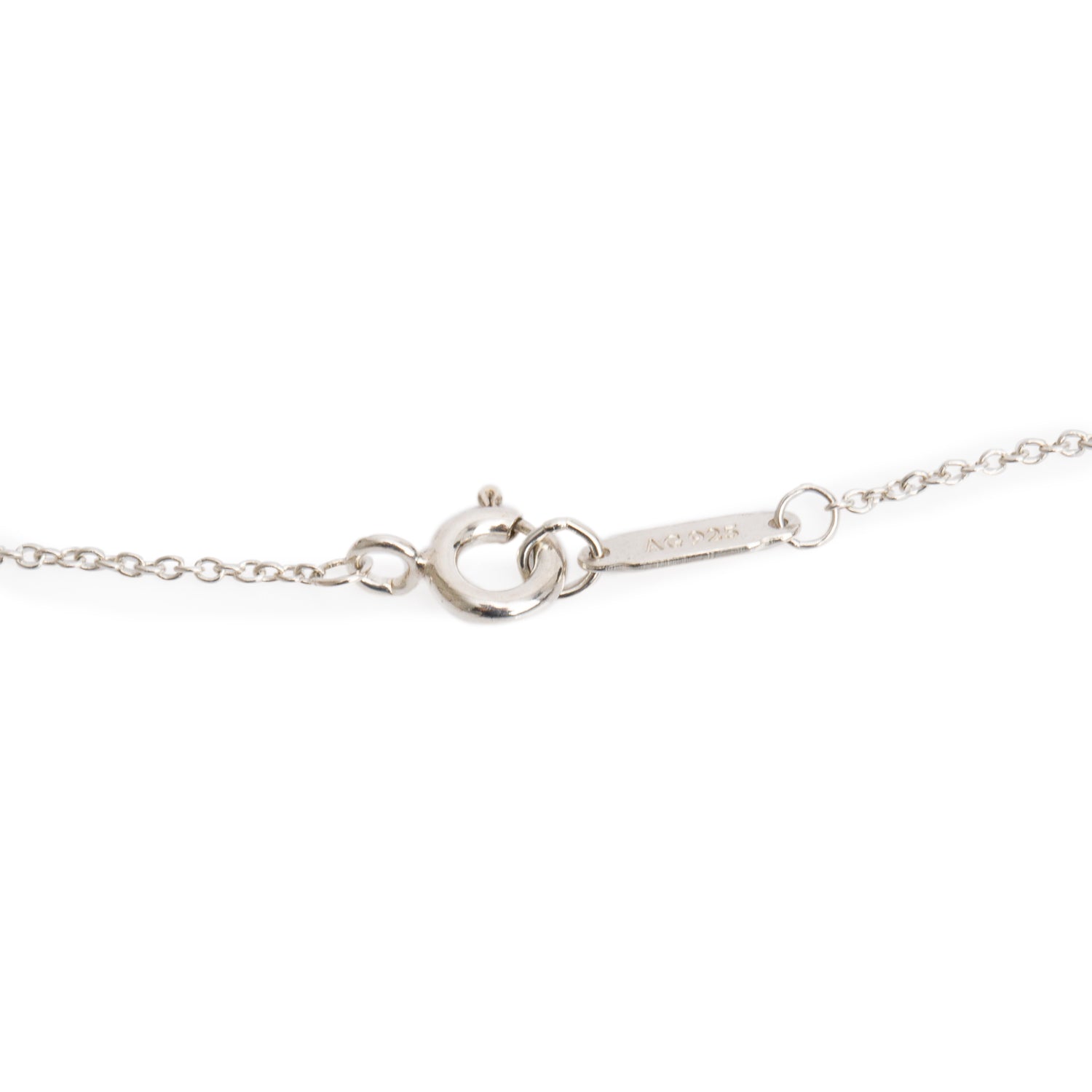 Tiffany & Co. Sterling Silver & Rubedo Metal 1837 Interlocking Circles Pendant Necklace