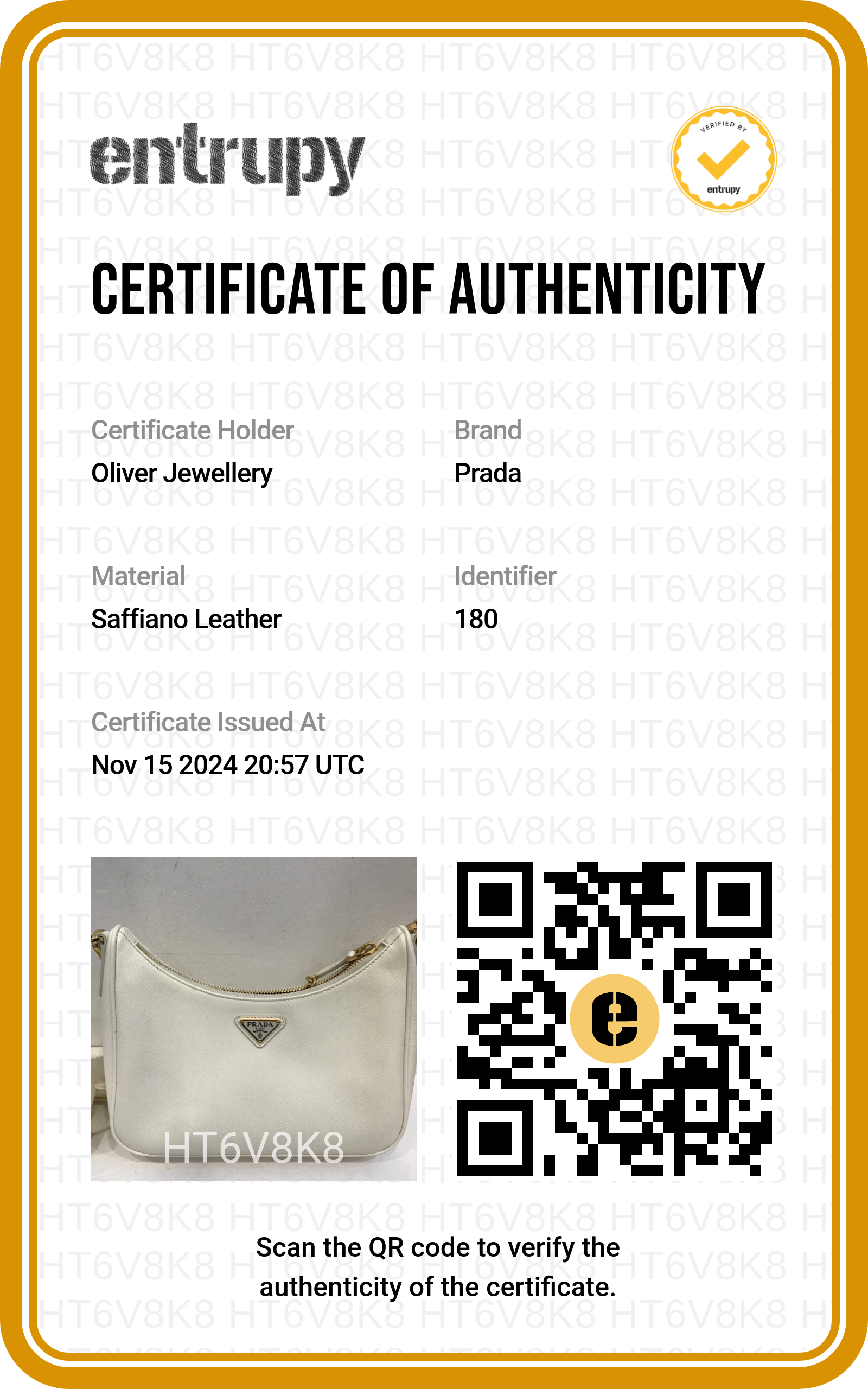 Prada White Saffiano Leather Re-Edition 2005 Shoulder Bag