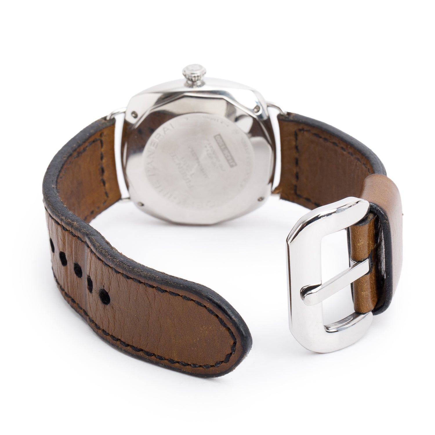 Panerai Stainless Steel Radiomir Black Seal 45 MM Automatic Watch Black Dial PAM00287 w/ Box & Papers