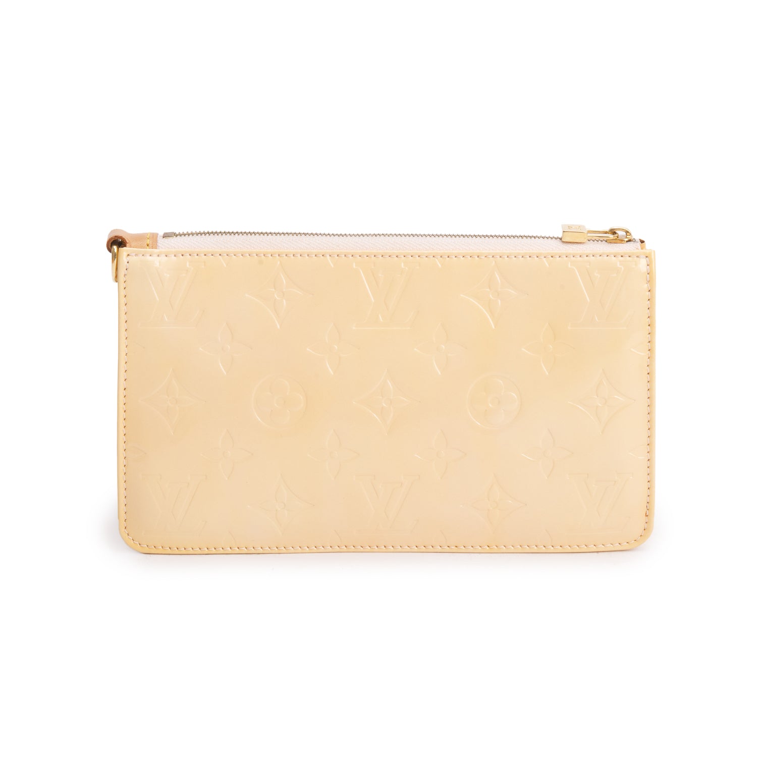 Louis Vuitton Yellow Vernis Lexington Pochette w/ Box