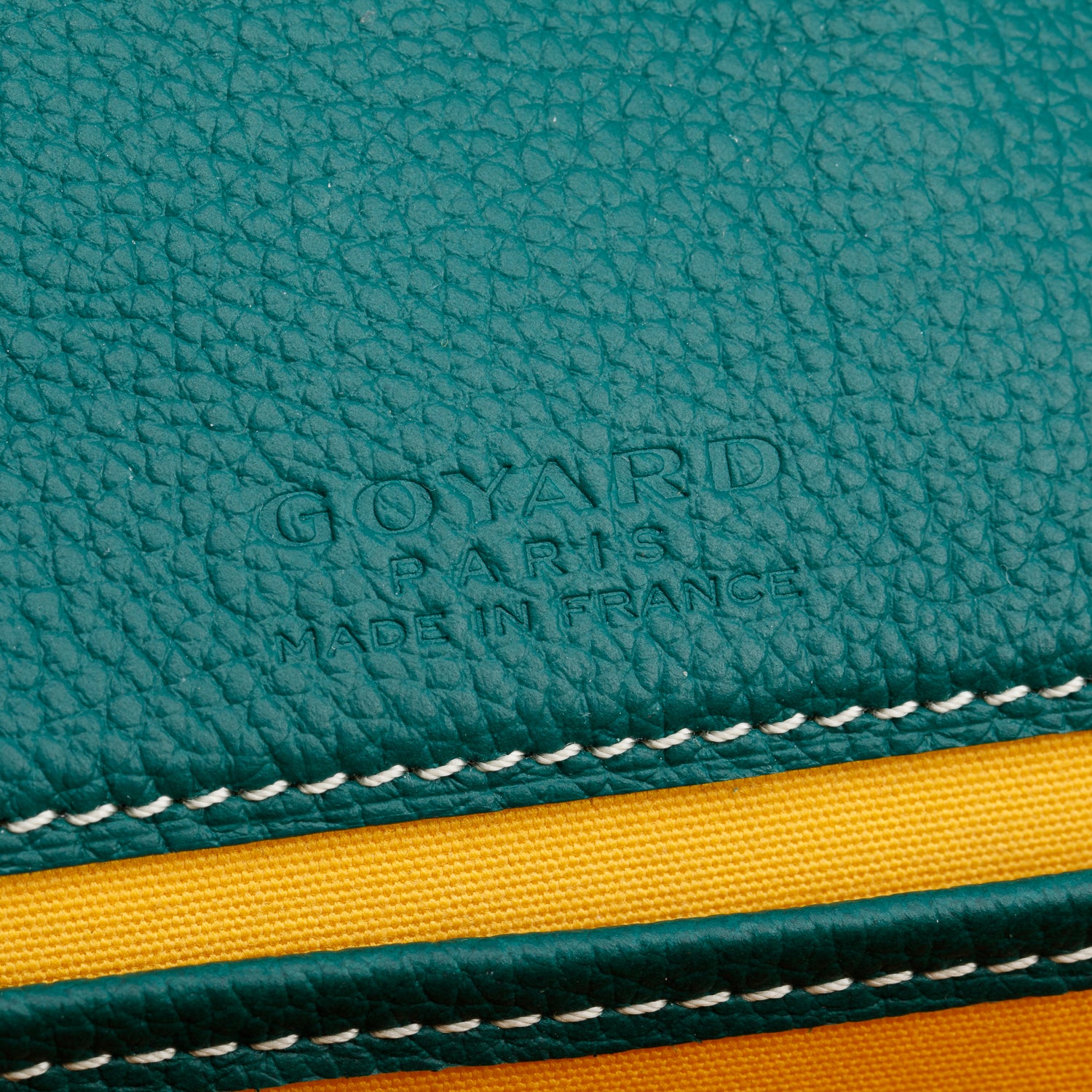 Goyard 2024 Green Goyardine Canvas & Leather II MM Messenger Bag