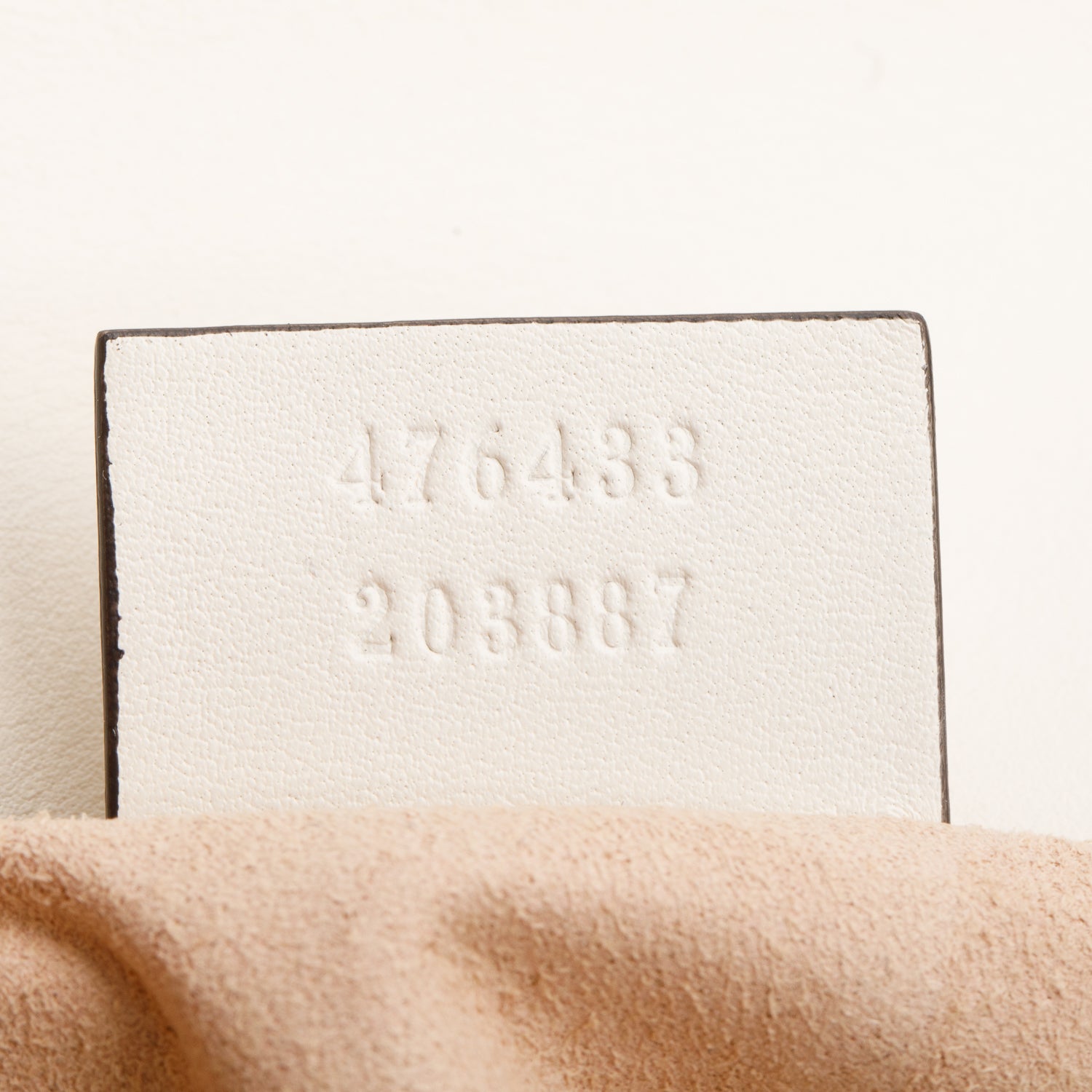 Gucci Cream GG Marmont Matelasse Leather Super Mini Bag