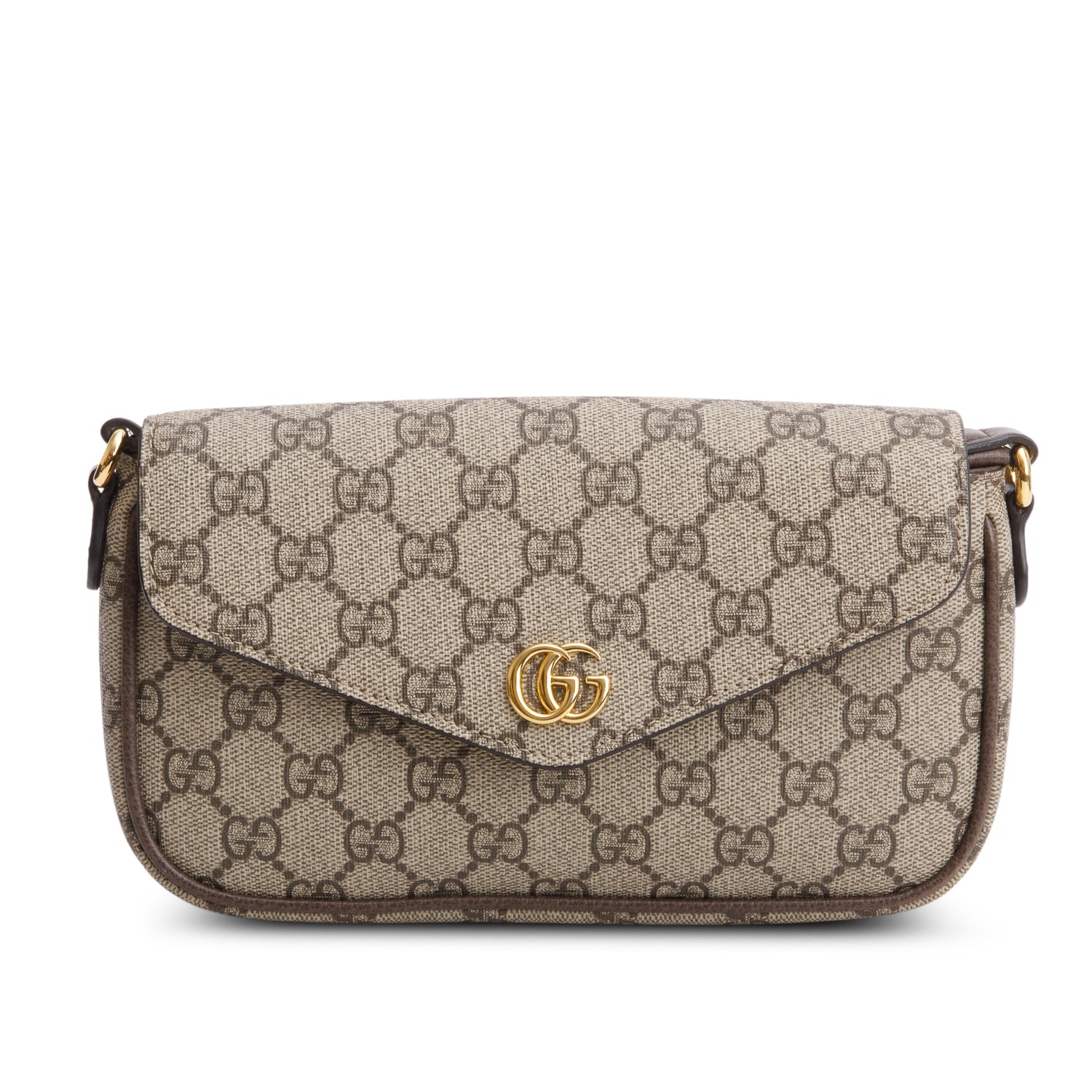 Gucci GG Supreme Monogram Web Ophidia Pochette w/ Box