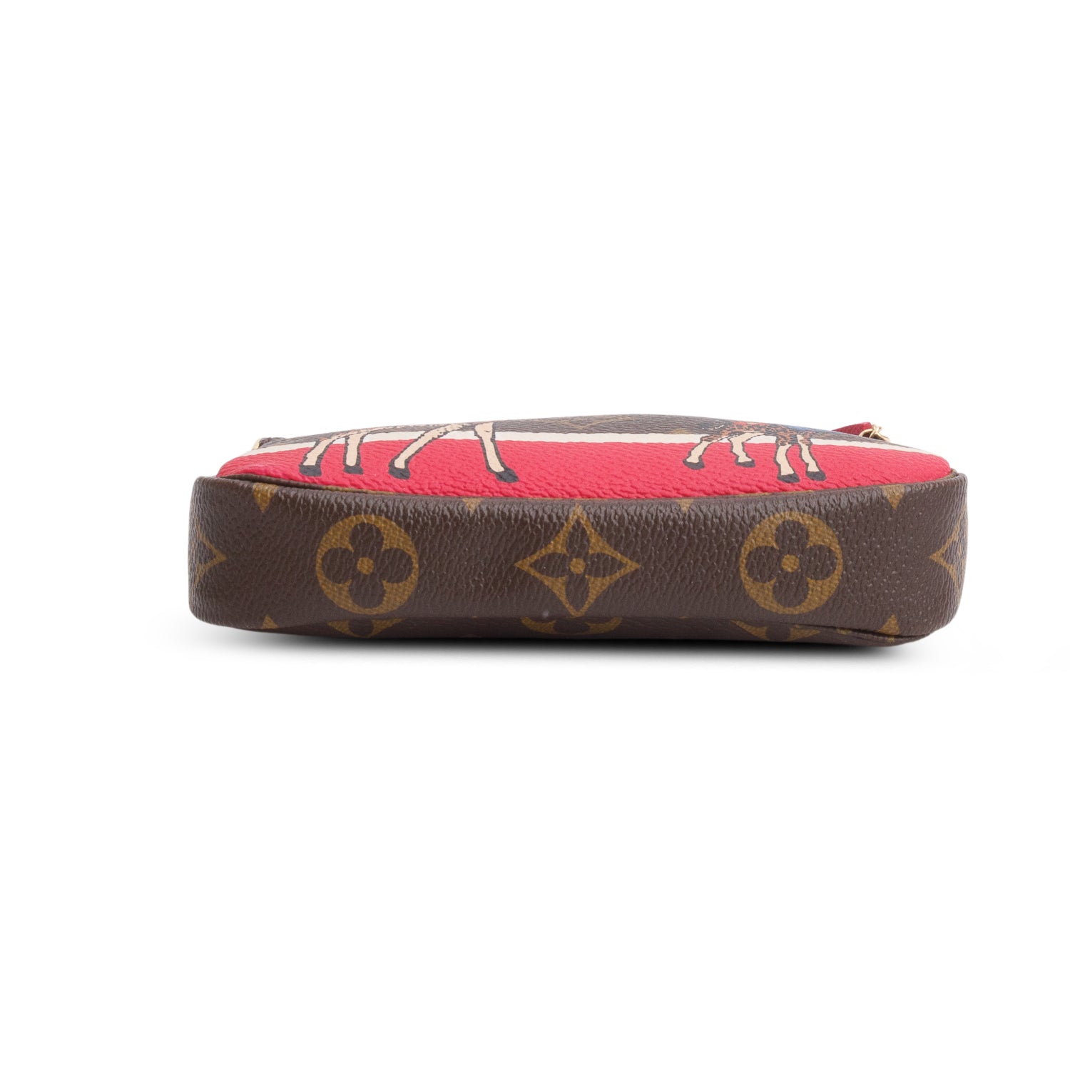 Louis Vuitton Damier Ebene Animation Mini Pochette Accessoires w/ Box
